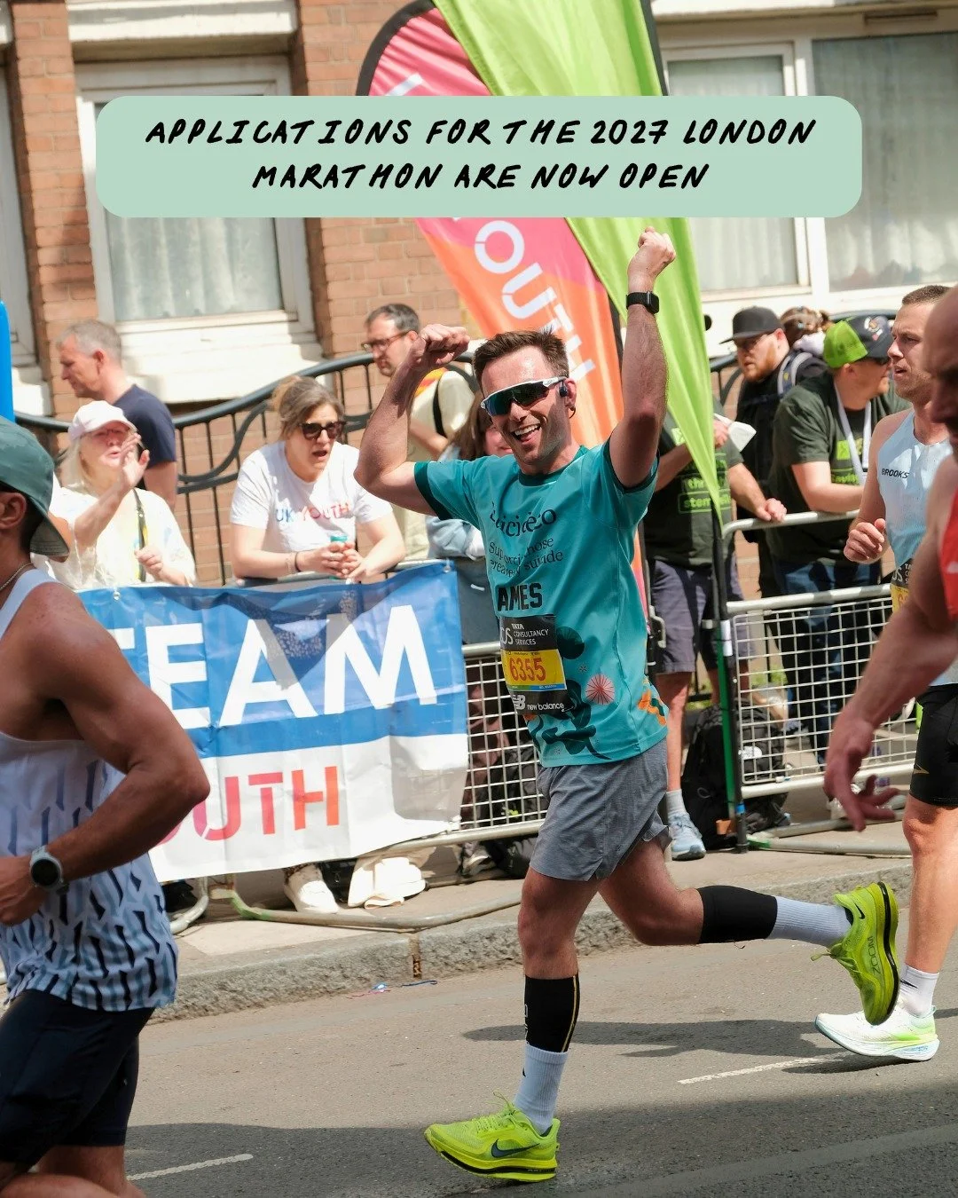 Come and run the London Marathon 2027 for Team Suicide&amp;Co!

We&rsquo;re so excited to share that, for the second year running, we have 20 charity places for next year&rsquo;s London Marathon.

Apply now to join Team Suicide&amp;Co and be in with 