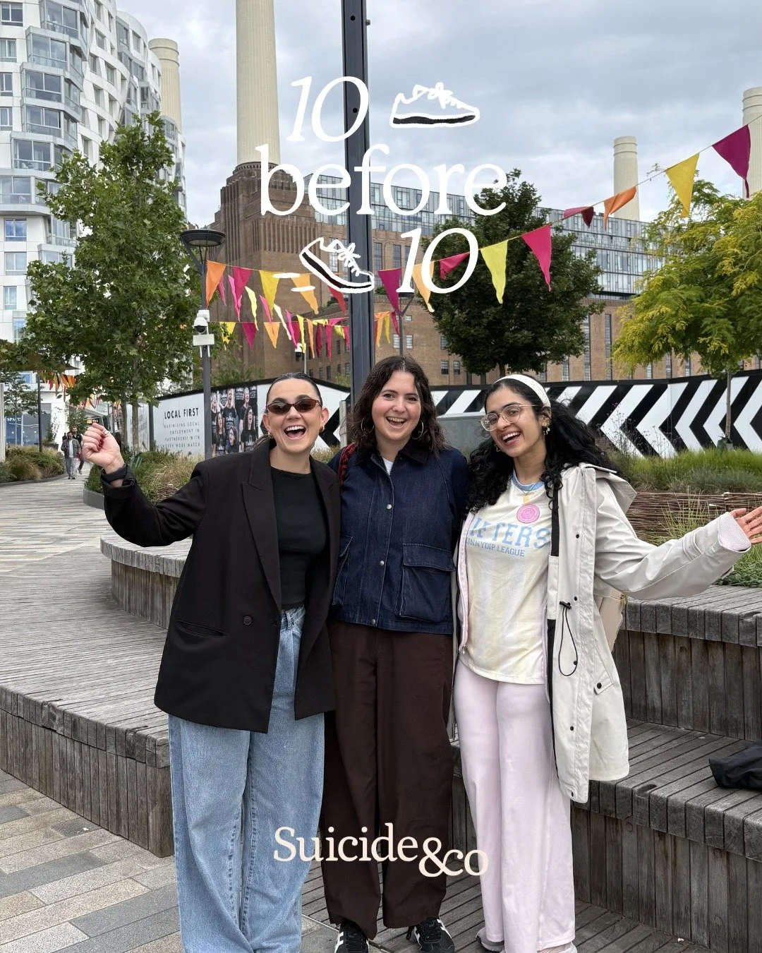 This morning, we took part in June&rsquo;s 10Before10 walk, starting in Battersea, winding through the park, across Chelsea Bridge, and stopping for a coffee in Pimlico. Along the way, we reflected on this month&rsquo;s theme, Motivation.

At Suicide