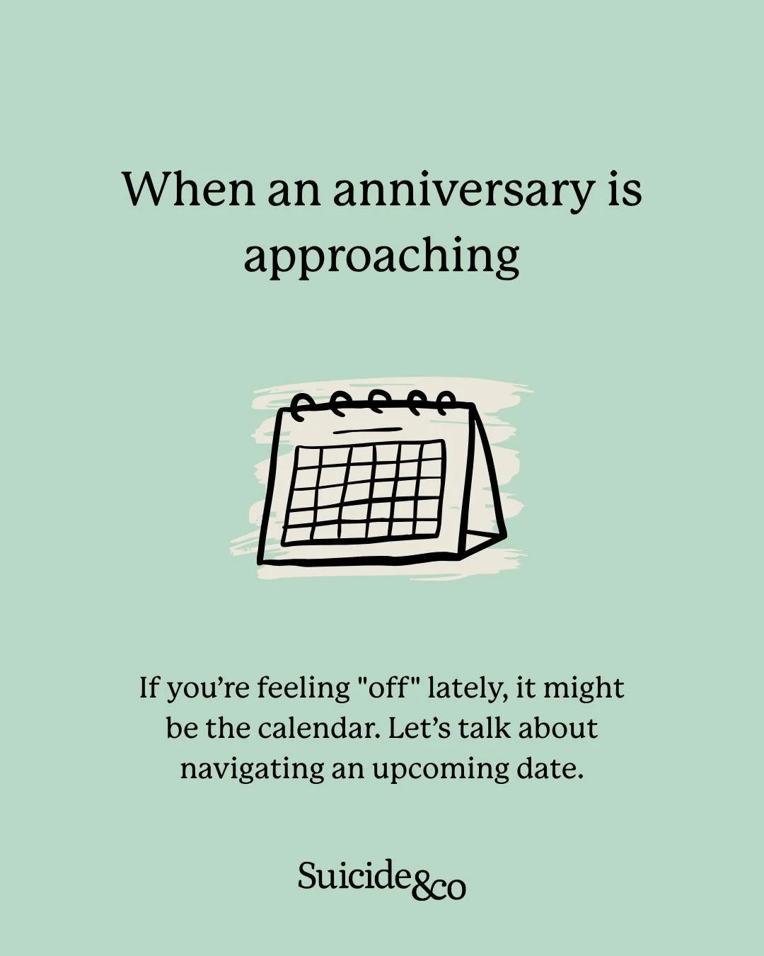 When an anniversary loss or significant milestone is approaching, it can sometimes feel like a storm gathering on the horizon. You might find yourself checking the time more often, subconsciously retracing your steps from "this time last year,&q