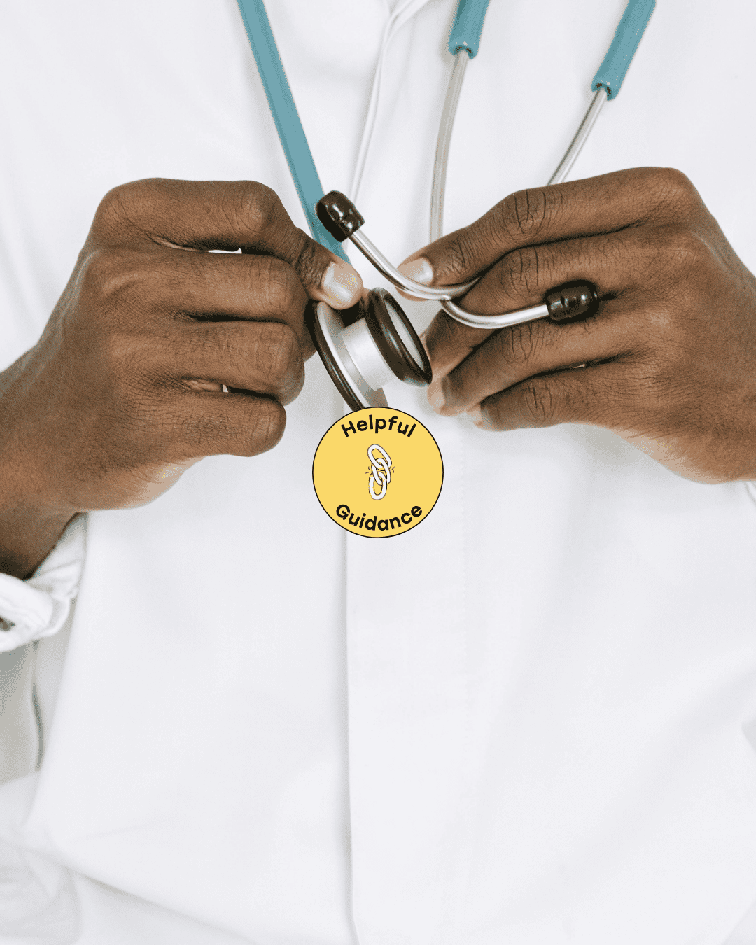 Doctor holding a stethoscope