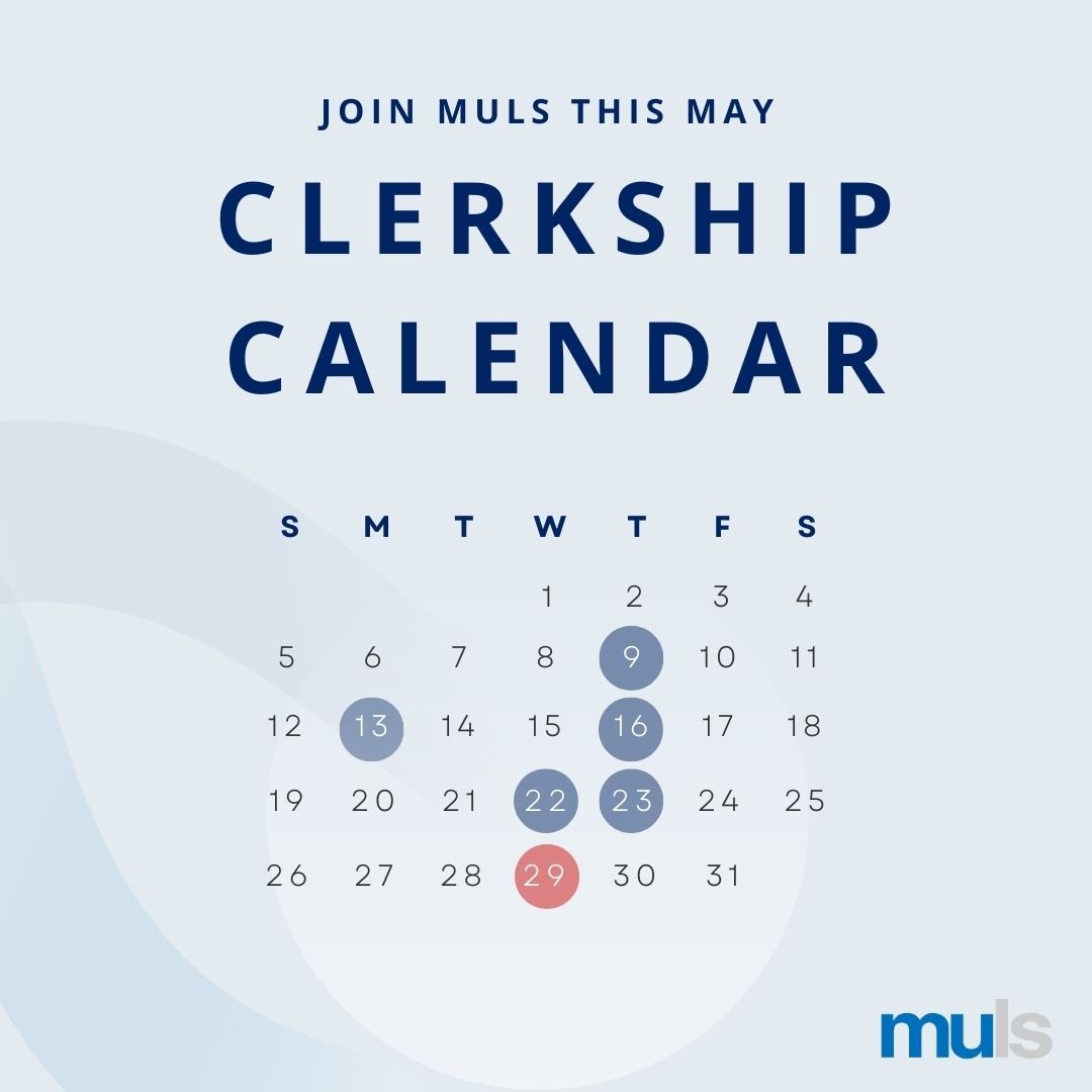 Mad May is officially in session! With clerkship applications right around the corner we have a suite of commercially oriented events to assist you to put your best foot forward.

Mark your calendars for presentations from the leading national and in