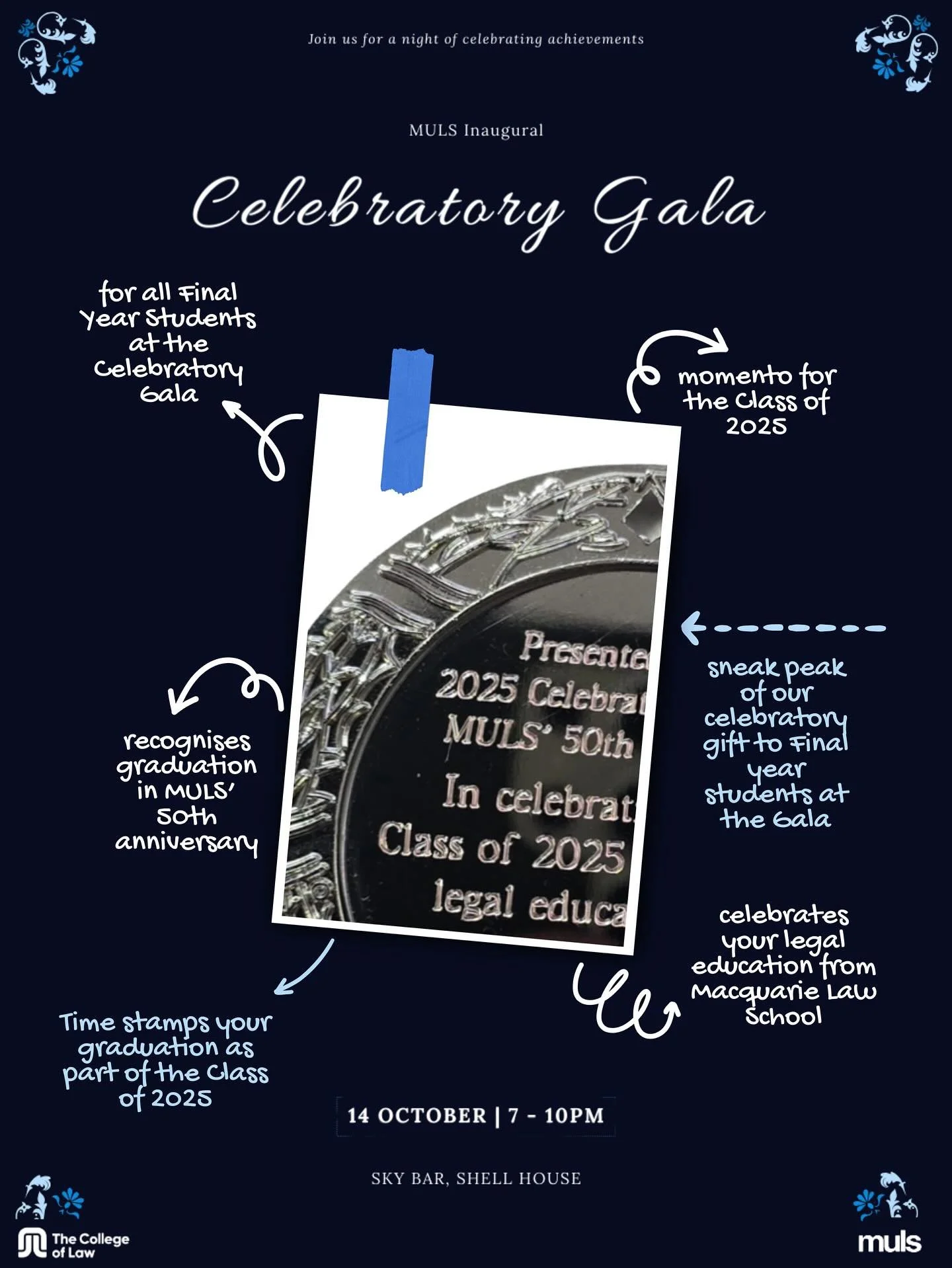 Are you a Final Year Student who&rsquo;s looking for a Class of 2025 momento to remember what was probably a long and challenging but fulfilling era? 

🎓 As part of our Class of 2025 celebrations at our upcoming Celebratory Gala, all Final Year stud