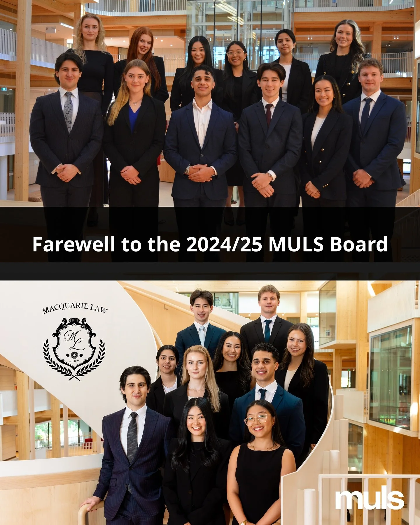 MULS 2024/25 Board is signing off!⭐️

Thank you all for attending our events, engaging with our competitions and supporting MULS&rsquo; successful 50th anniversary. 

Thanks from Aditi, Connor, Diako, Emi, Emma, Jenny, Jordan, Jules, Rachel, Reese, S