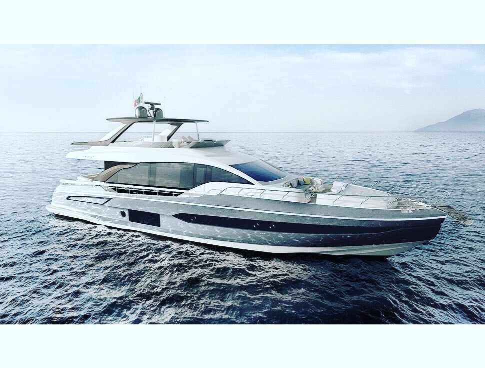 .
NEW AZIMUT 78 FLYBRIDGE 
World preview at Cannes Yachting Festival 2019 🛥😎
.
The Azimut Yachts Flybridge range is now joined by the new AZIMUT 78 flagship, the latest example of Azimut Yachts&rsquo; Carbon-Tech generation sports yachts and the fi