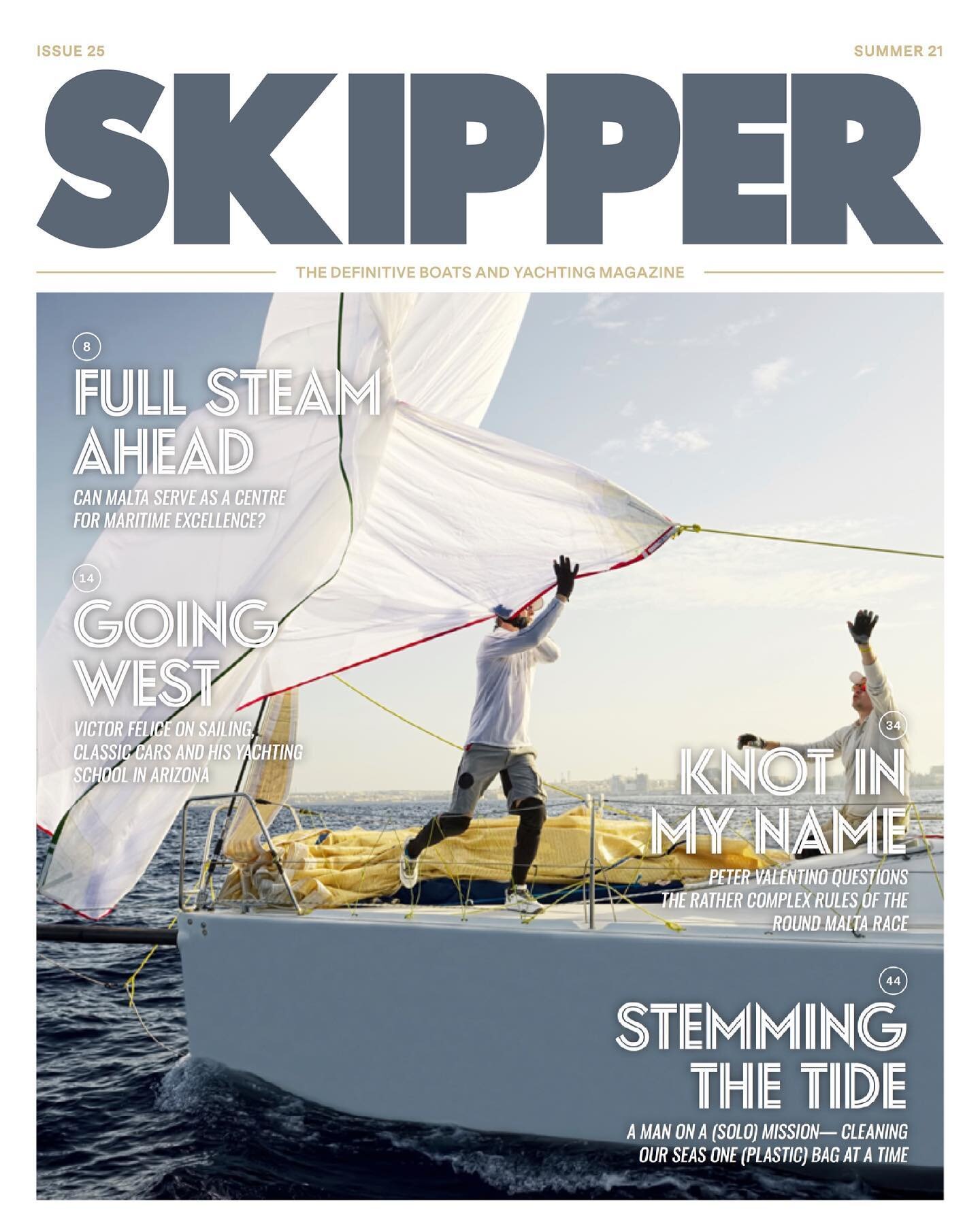 .
The summer edition is up and loaded. Be the first to read the online version! 🛥⚓️😎
.
🖥📱bit.ly/Skipper25 👈🏻 🙌🏻
.
#skippermag #yachtingmalta #transportmalta #maltaflag #cleanseas #roundmaltarace #xyachts #karnic