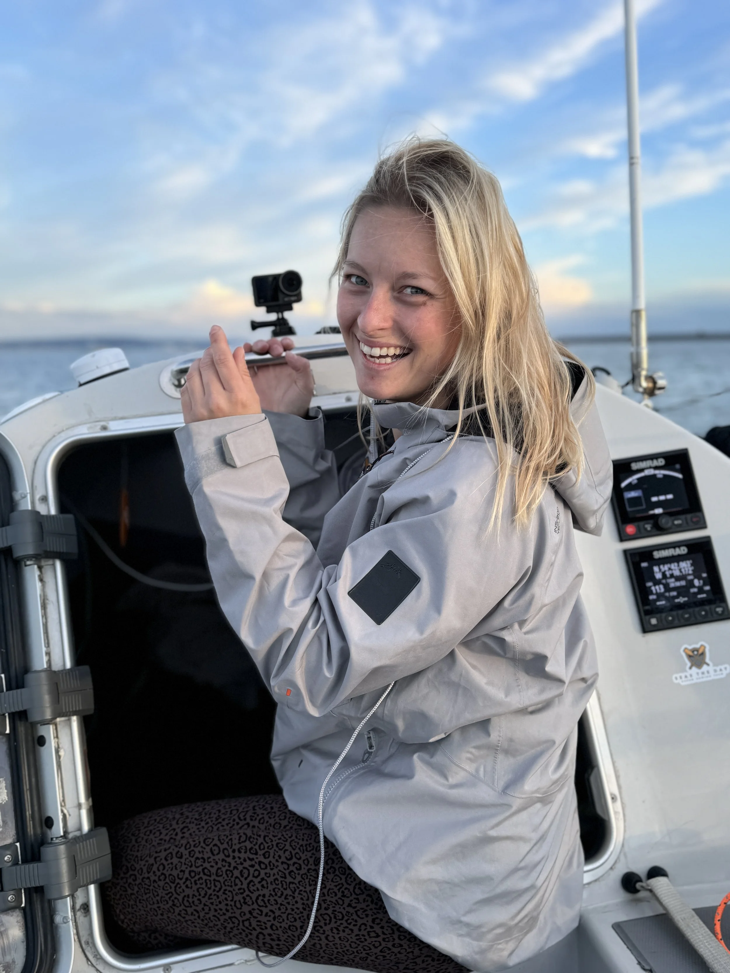 Jessica Raab Rowing Seas the Day - Ocean Rowing Team | Ocean Rowing