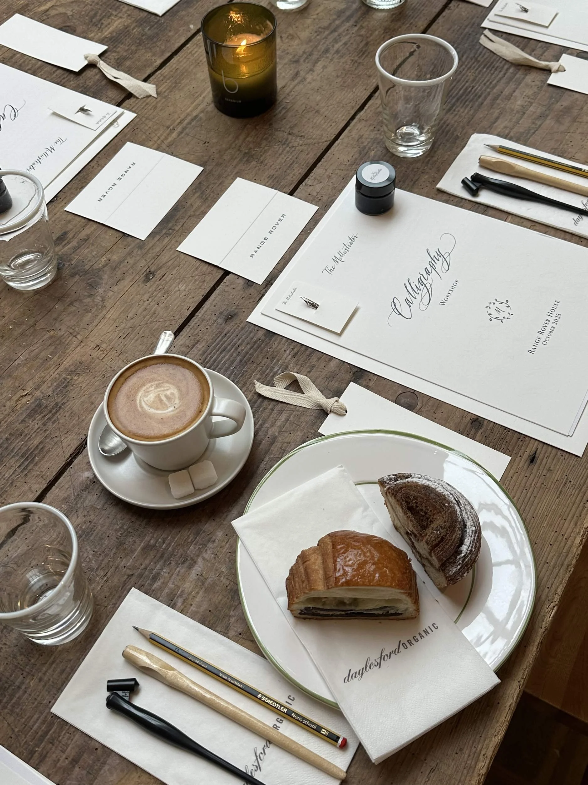 range-rover-calligraphy-workshop-place-setting-daylesford.jpg
