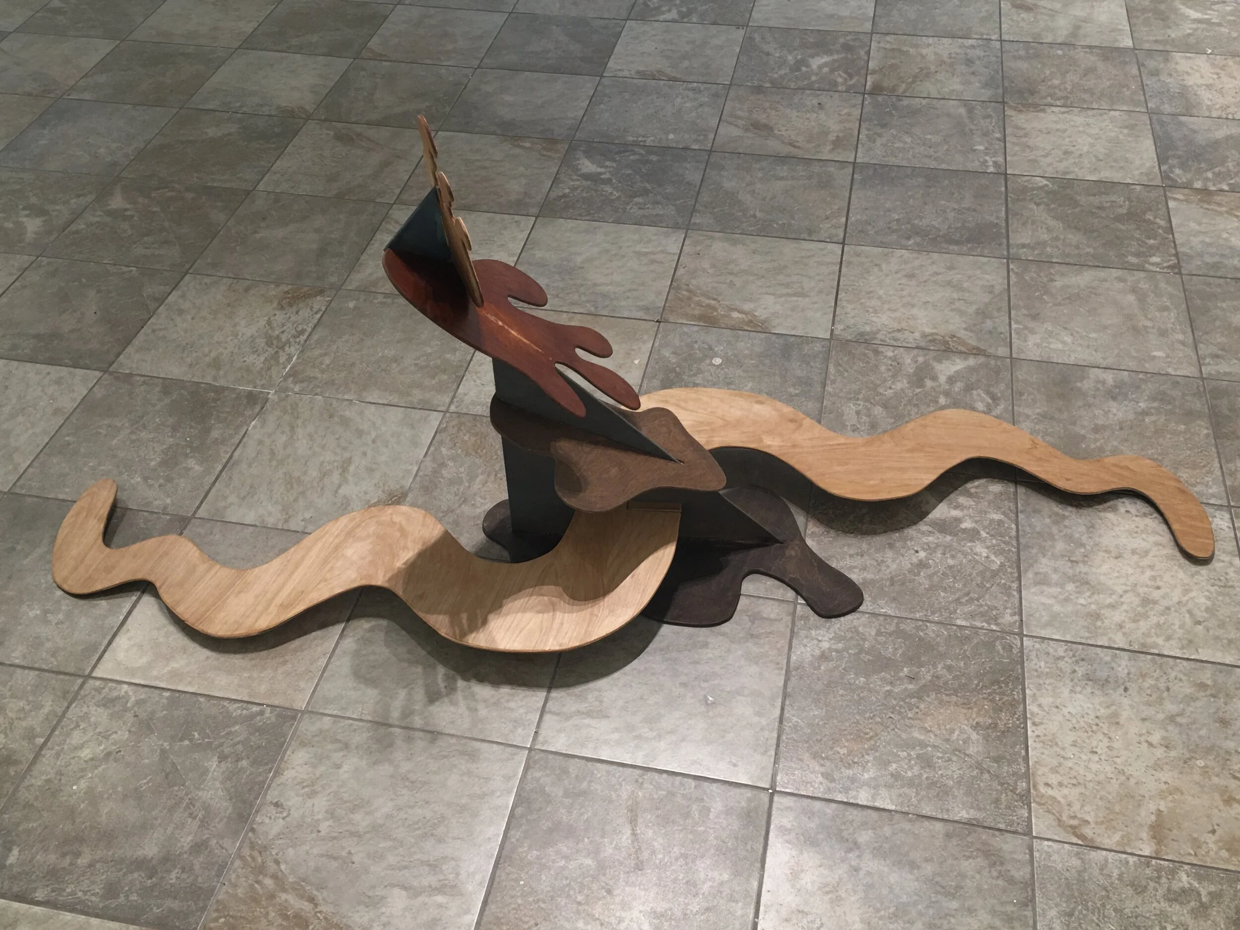 Jay Haynes ,
Intuition,
2021,
Wood sculpture