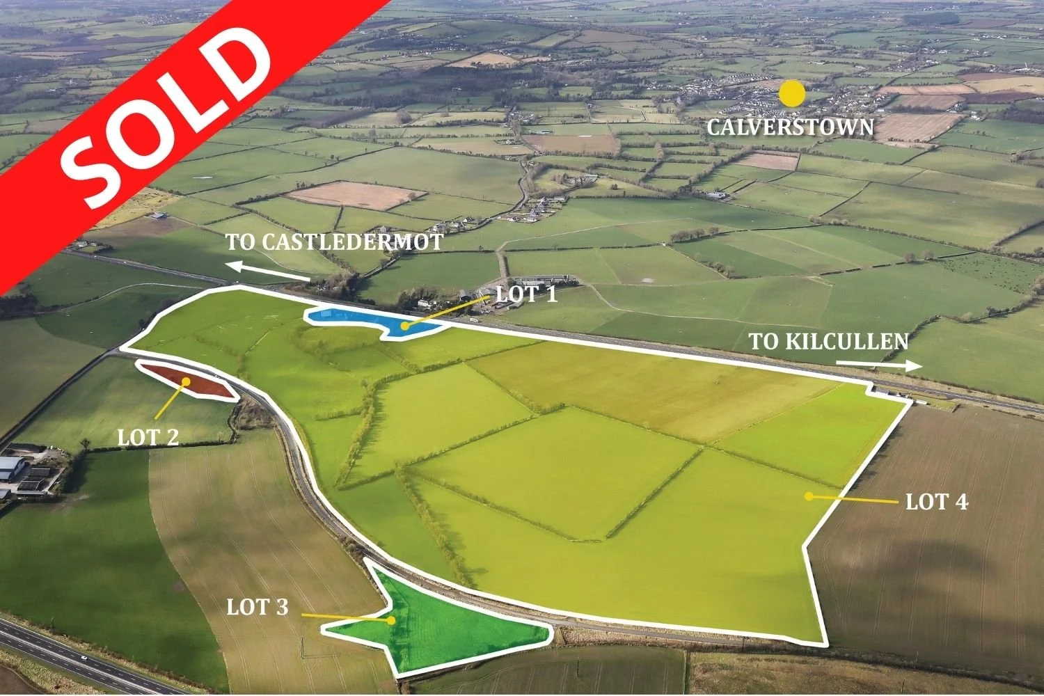 Mill House on c. 104 Acres, Kilgowan, Kilcullen, Co. Kildare