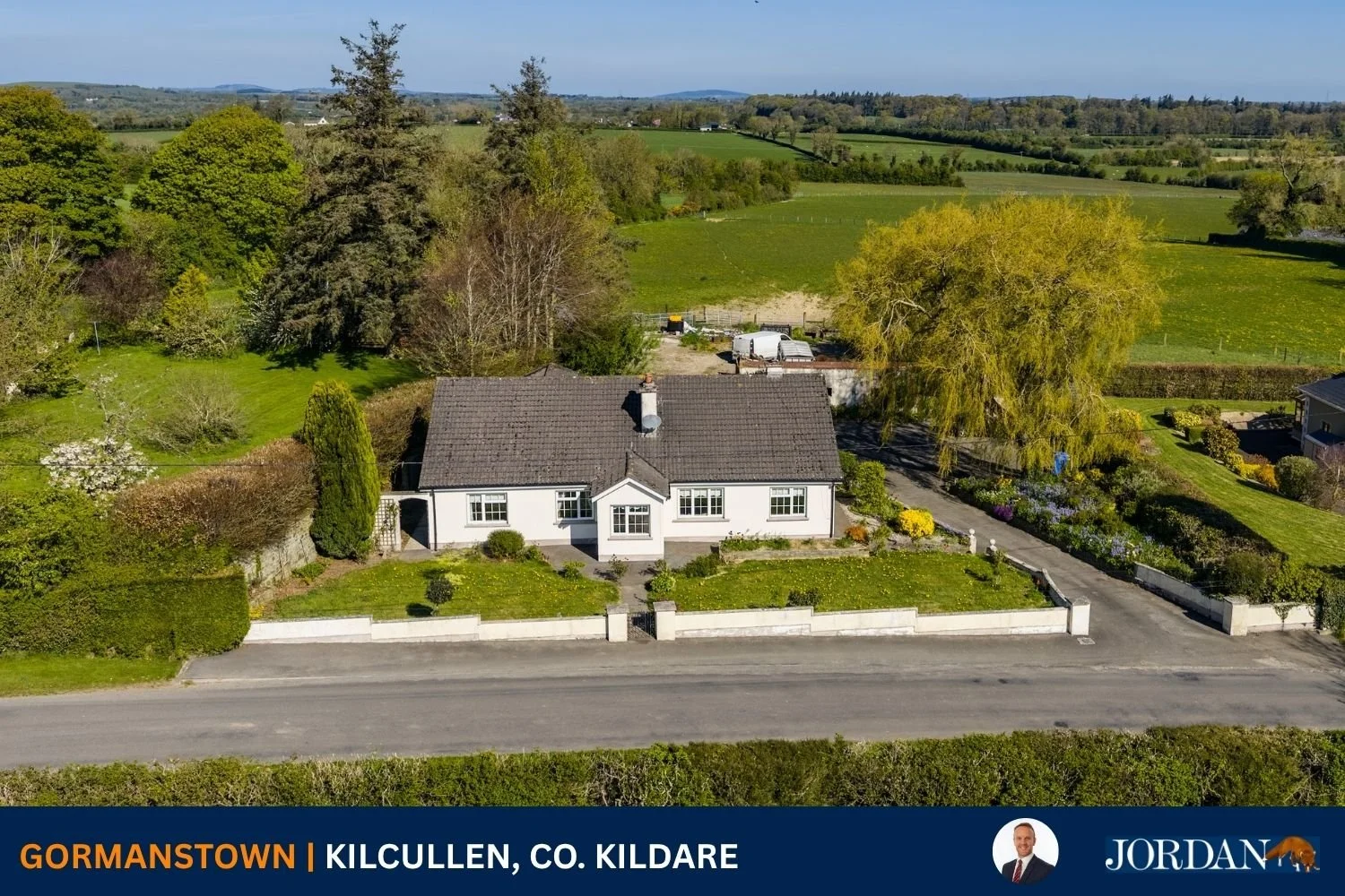 Bungalow on c. 27.8 Acres, Gormanstown, Kilcullen, Co. Kildare