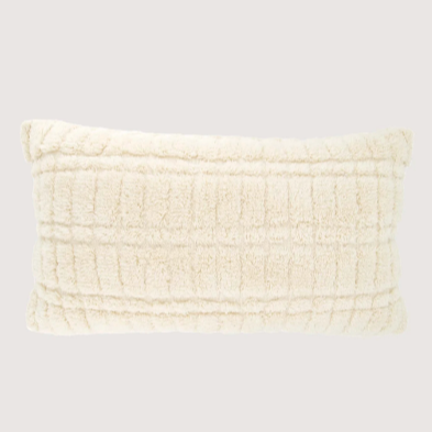 kussen met patroon - off white - zusss