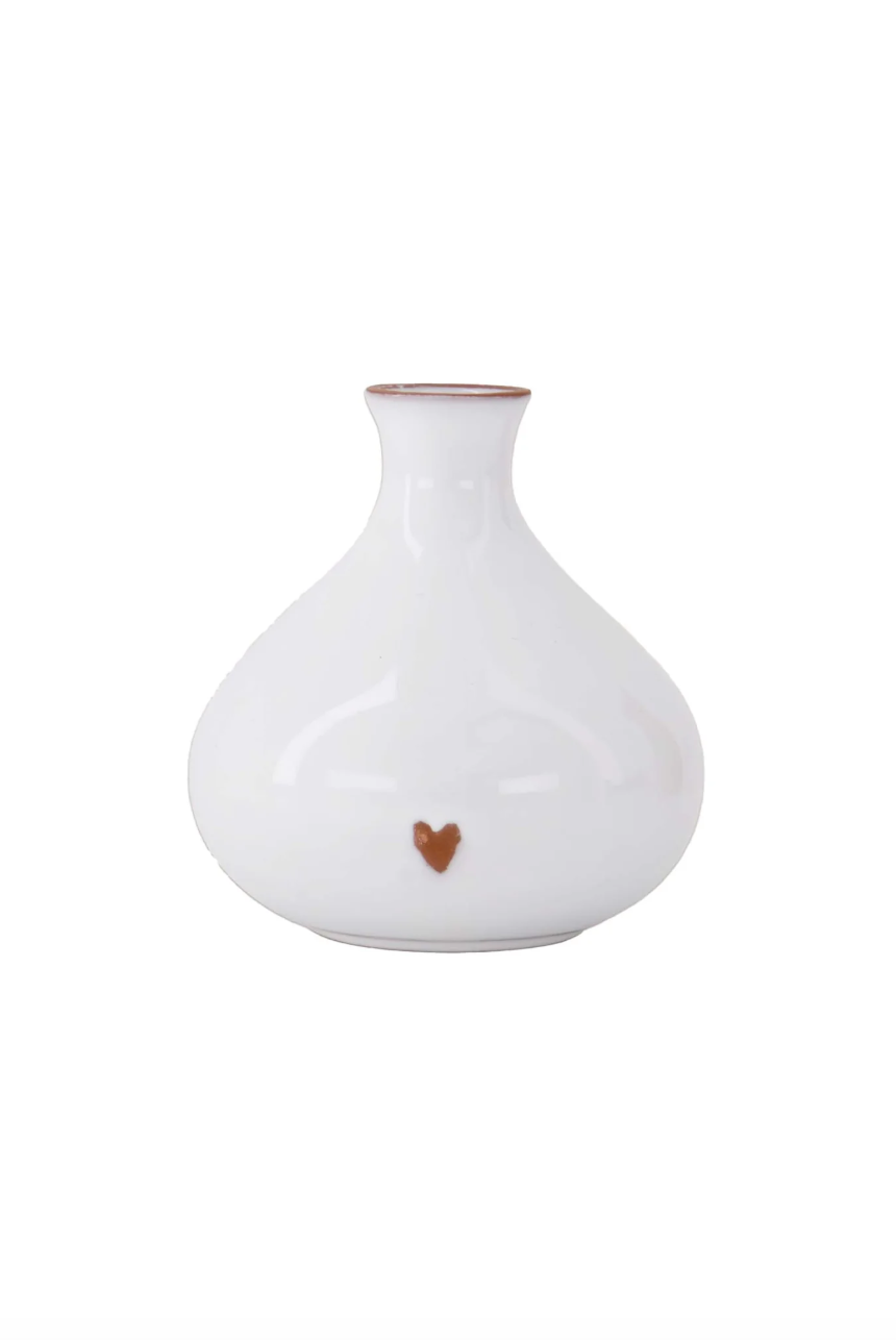 terracotta vaasje met hartje - zusss