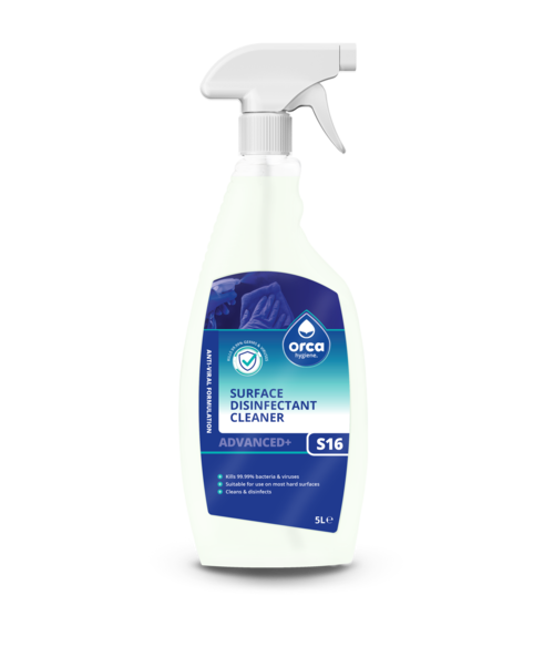 Virucidal Surface Disinfectant 750ml Trigger Spray