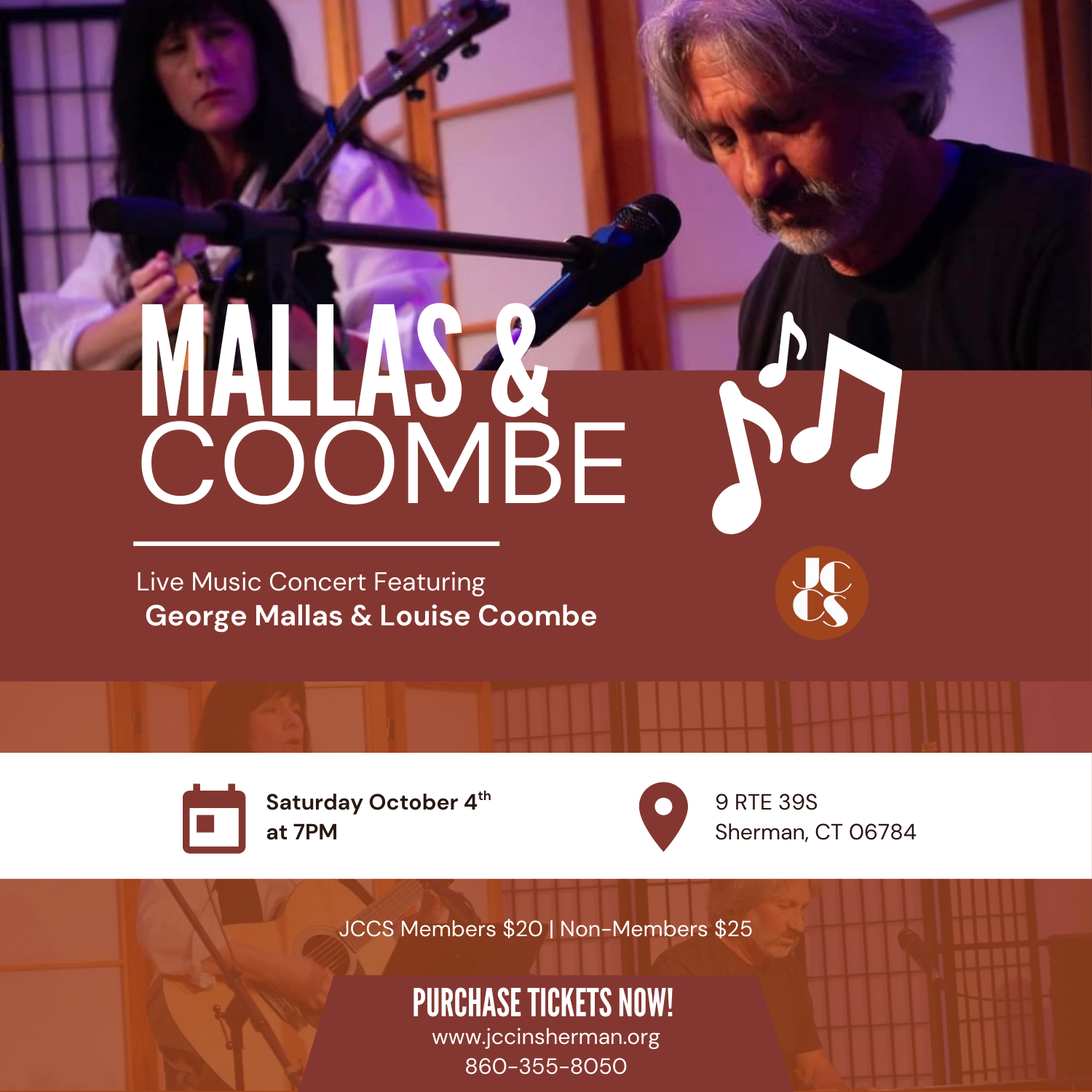 Mallas & Coombe - Live Music