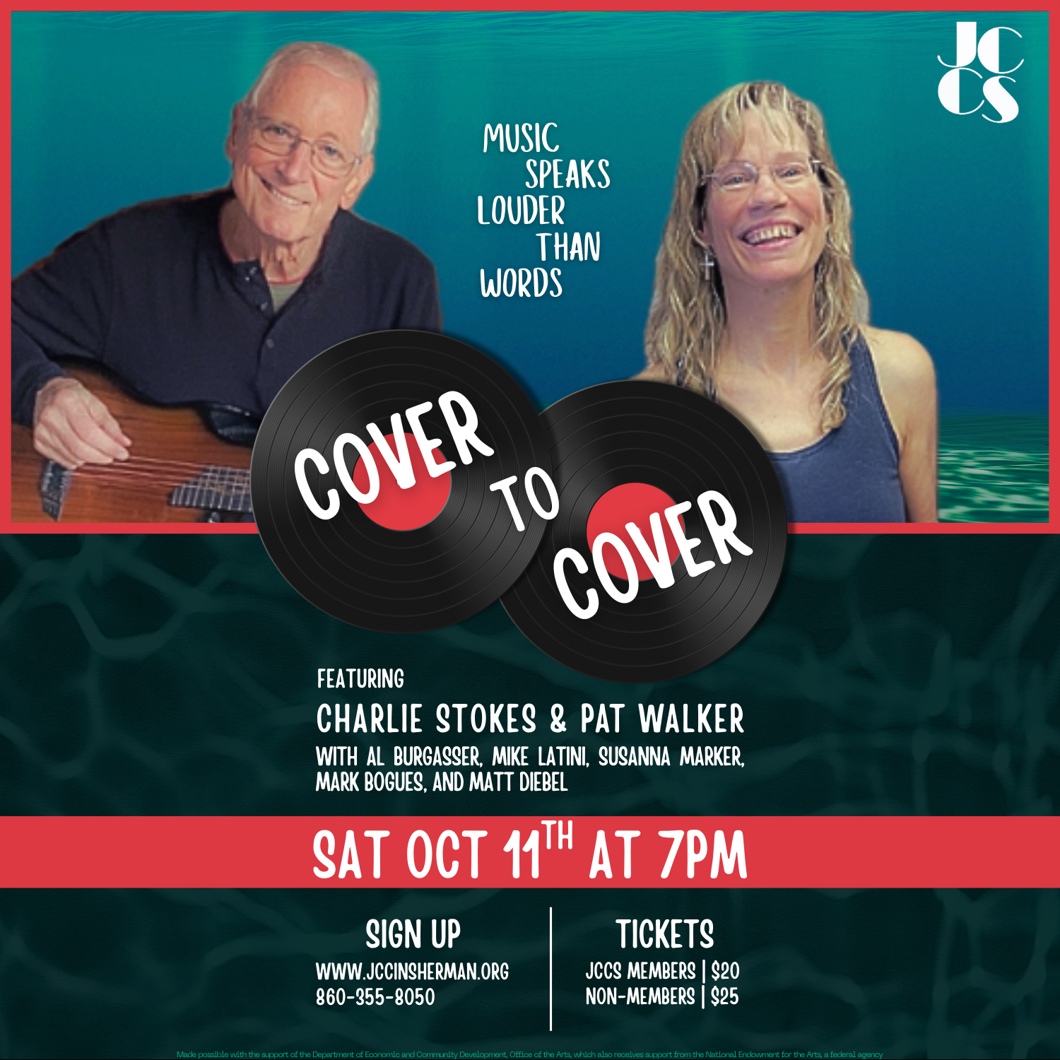 Cover to Cover: Music Speaks Louder Than Words Concert