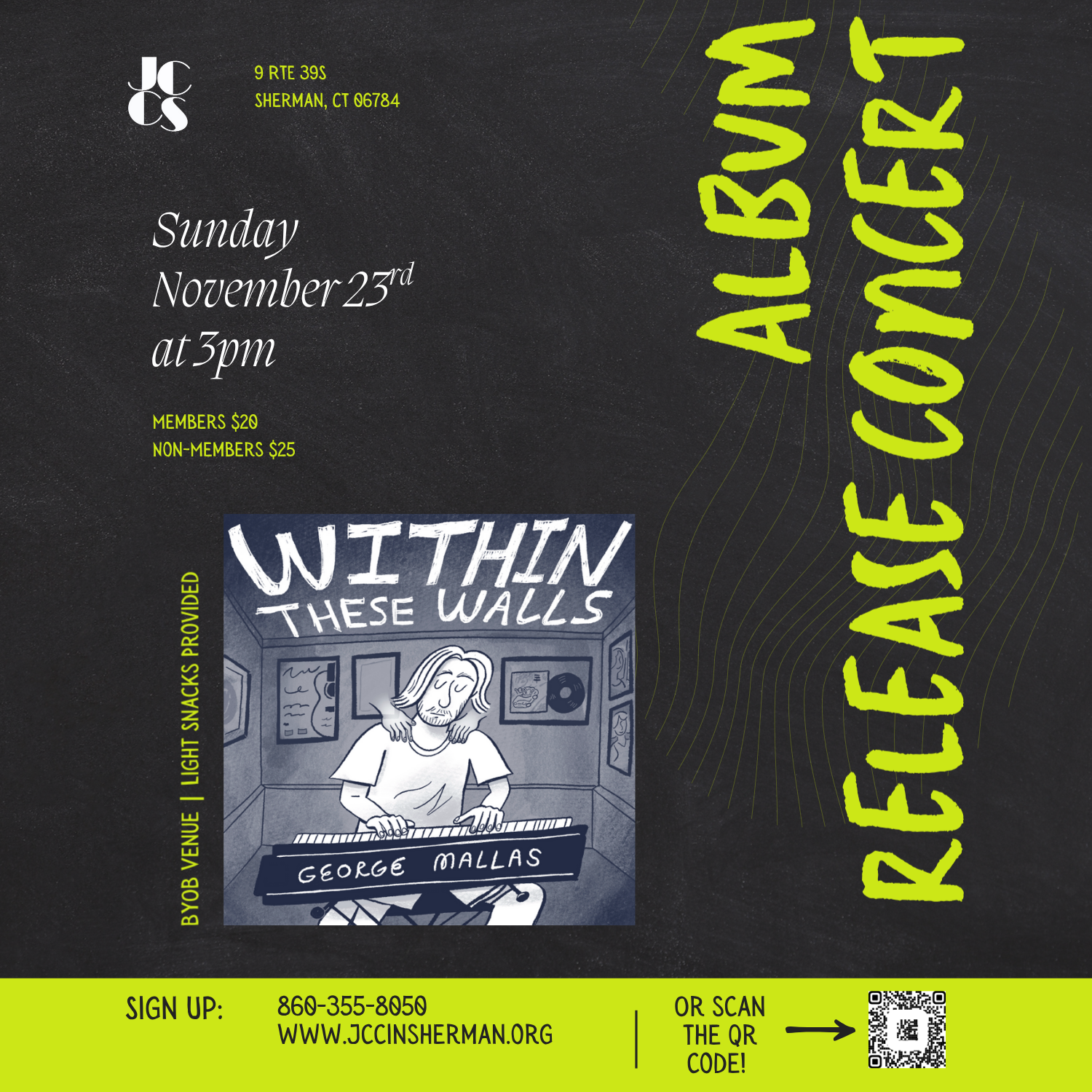 George Mallas "Within These Walls" Album Release Concert
