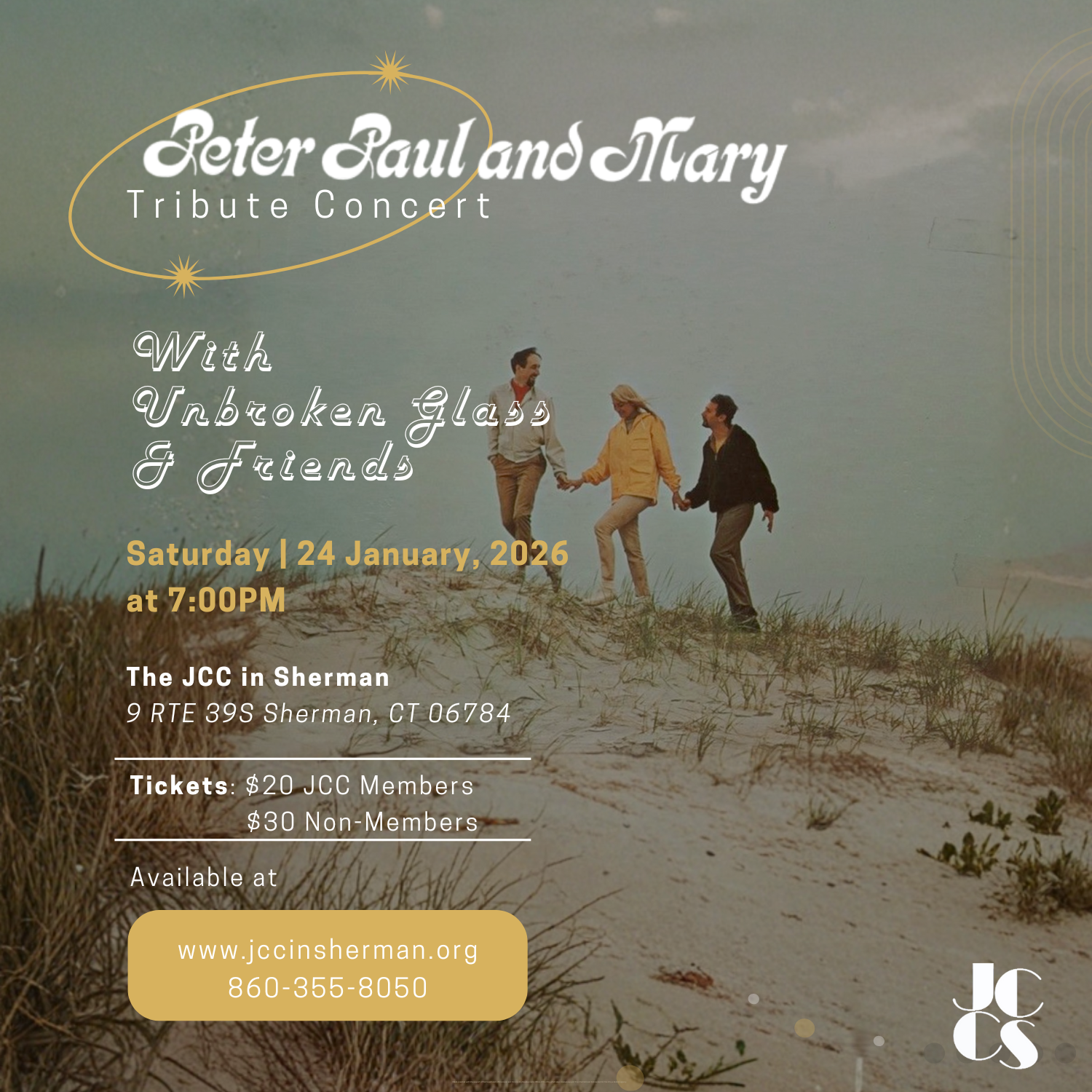 Peter, Paul & Mary Tribute Concert with Unbroken Glass & Friends