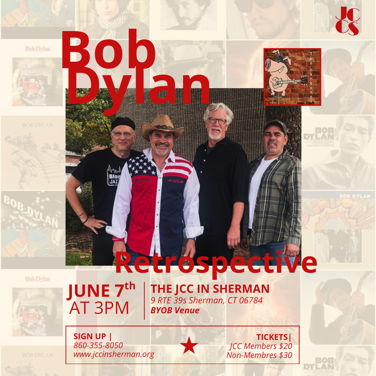A Bob Dylan Retrospective | Live Music with The Hambones