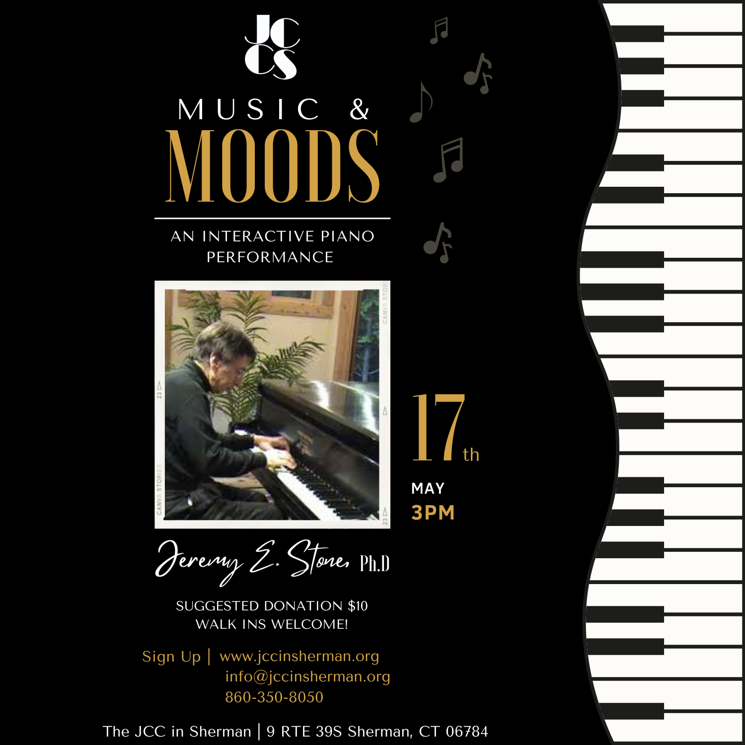 Jeremy Stone: Music and Moods A Classical Piano Performance