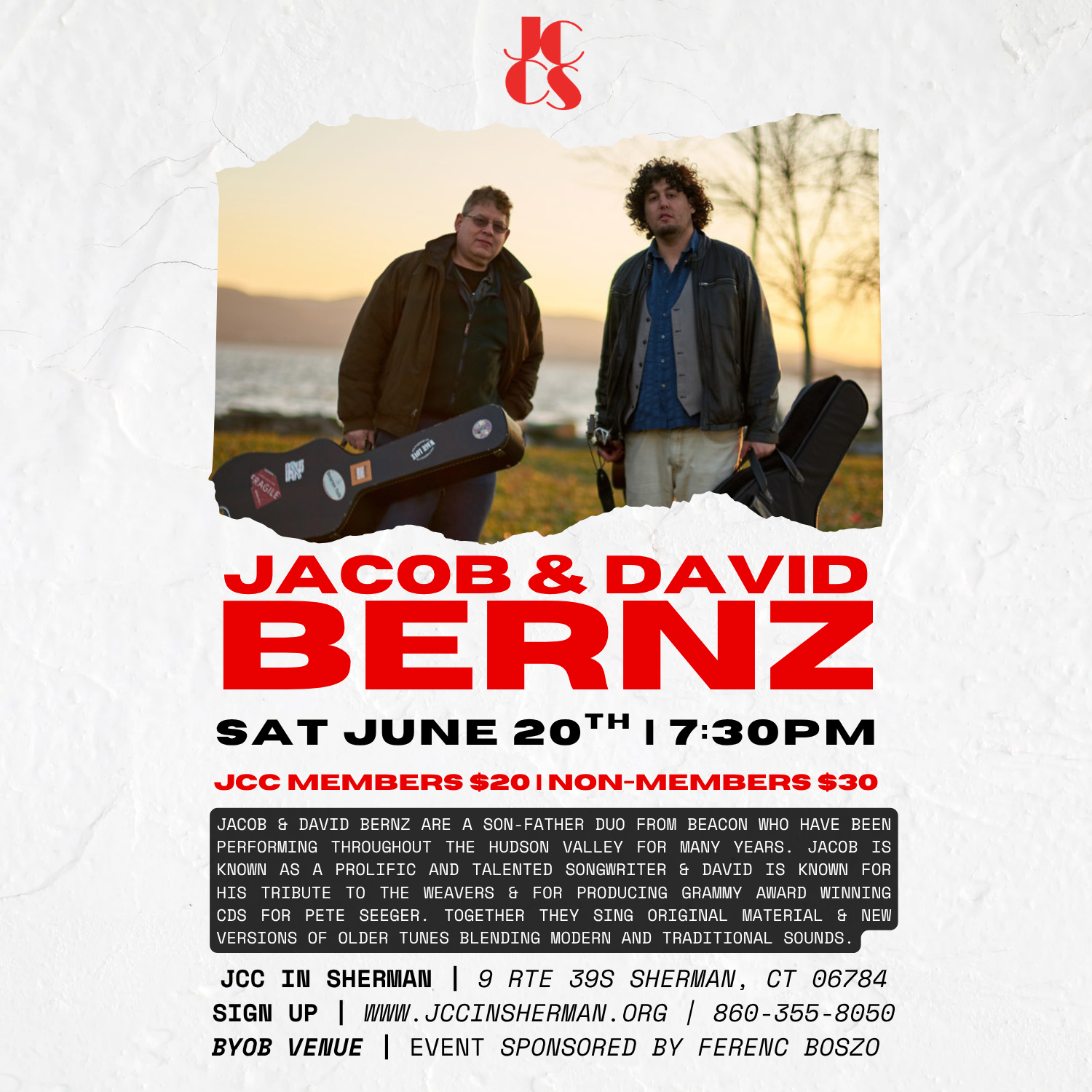 Jacob & David Bernz (Live Music)