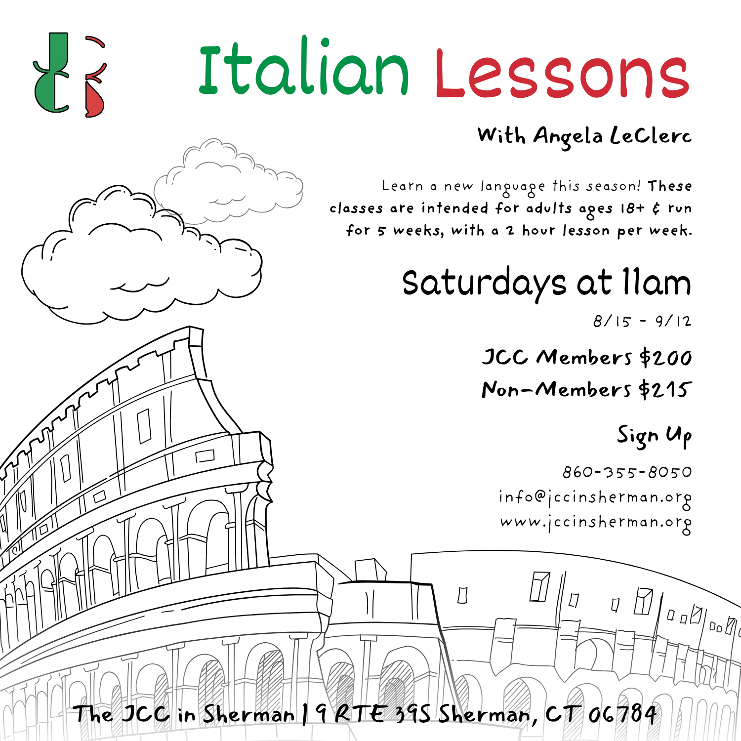 Learn Italian with Angela LeClerc