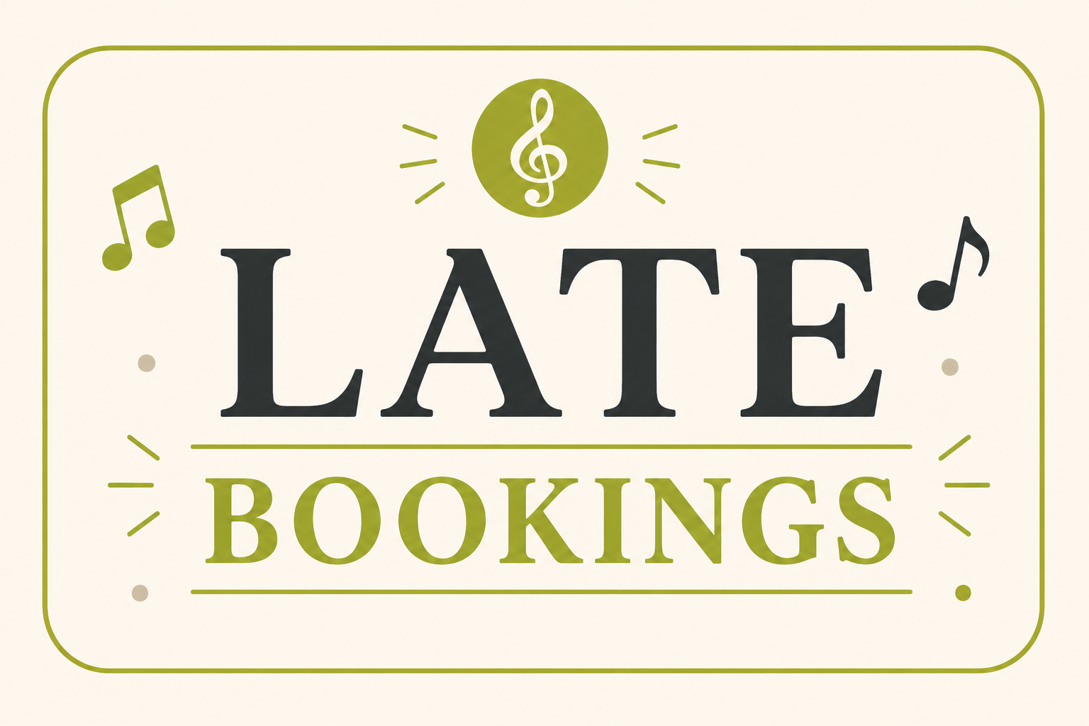 LATE BOOKINGS: 30 or 45 Mins