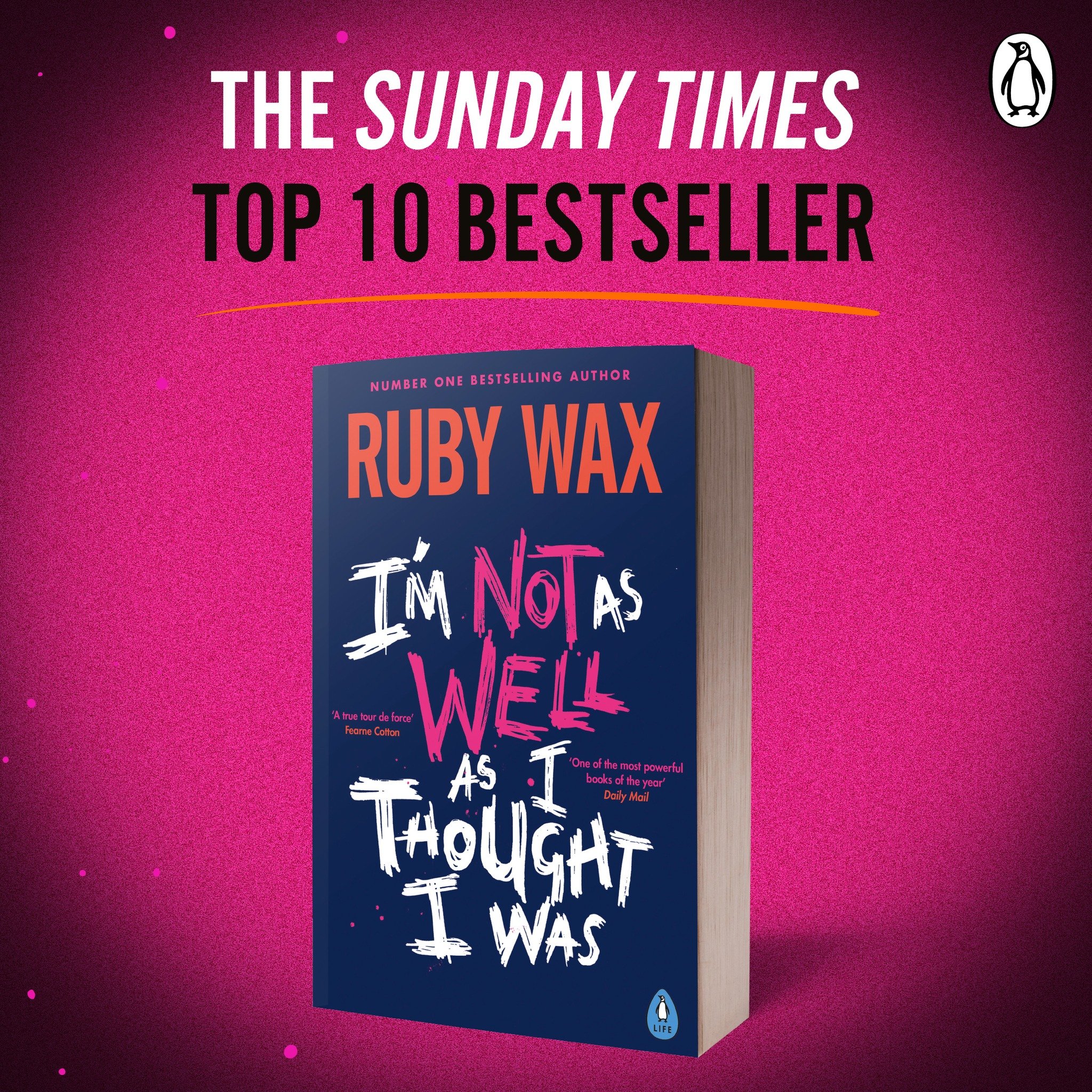 A little look back at some of our latest projects and campaigns ⚡️

⚡️ @rubywax - I'm Not As Well As I Thought I Was - Social media management and client liaison for the paperback release

⚡️ Celebrity Big Brother - Live content creation and communit