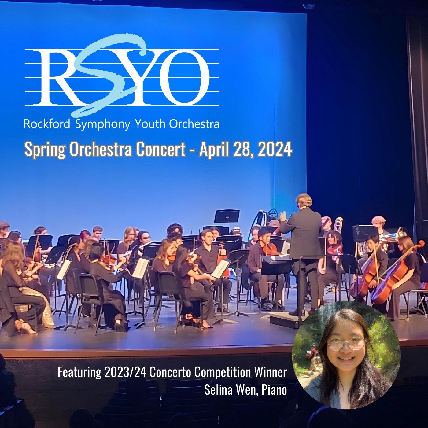Join us this Sunday for our Spring Orchestra Concert at Belvidere High School! The concert will begin at 3pm and feature music from Bizet, Tchaikovsky, Holst, and Saint-Sa&euml;ns' Piano Concerto No. 2 alongside Concerto Competition Winner Selina Wen