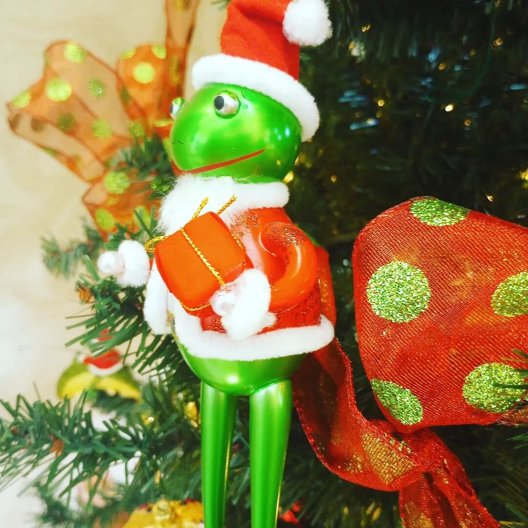 Ho ho ho! Santa Frog is waiting for you to come to our Chagrin office to see our magnificent tree! Pop by for hot chocolate and holiday cheer! #LeapOrtho #Orthodontics #Merry Christmas #HappyHolidays #Smile #WeLoveOurPatients #Thankful #CommunityMatt