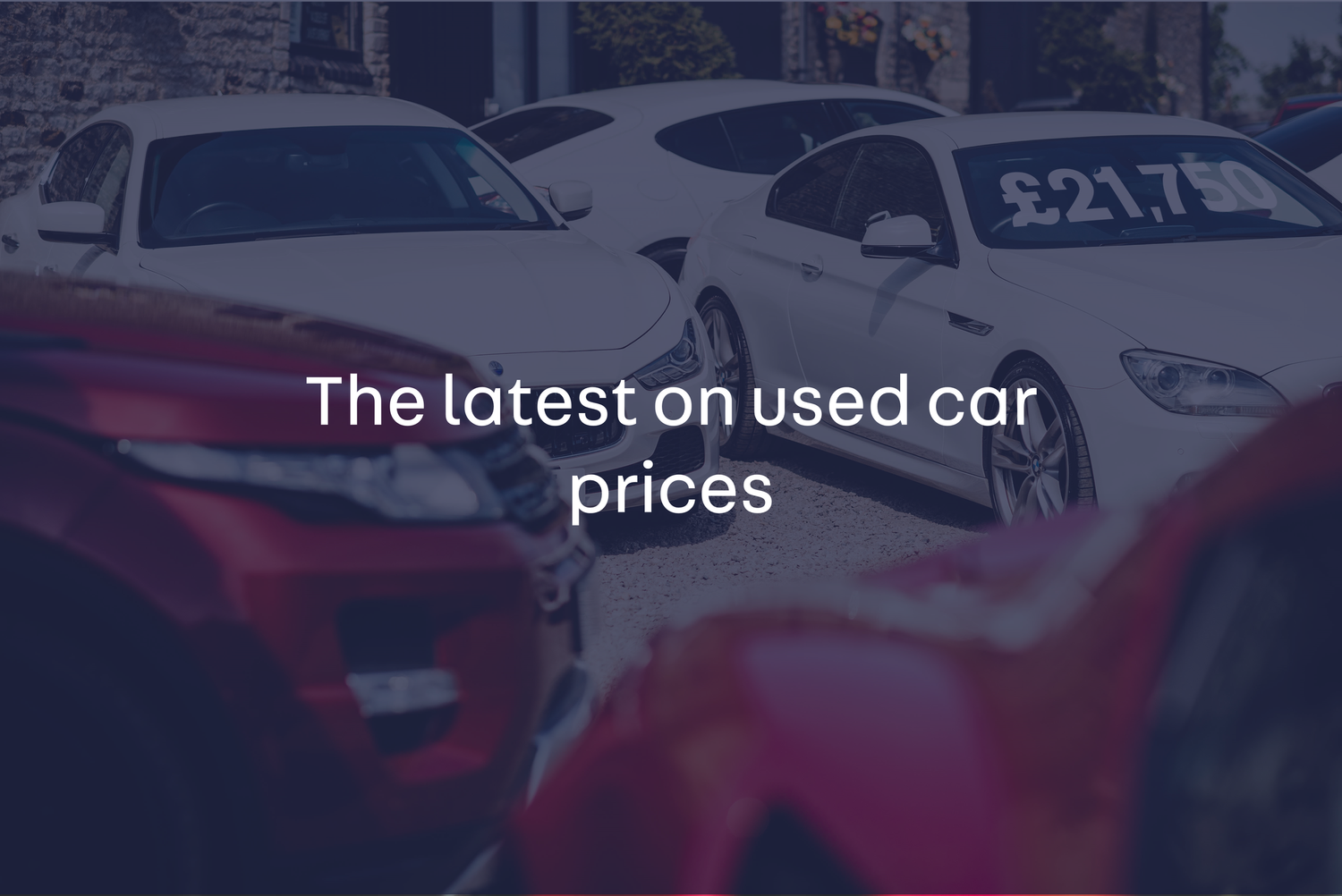 What’s happening with used car prices? 