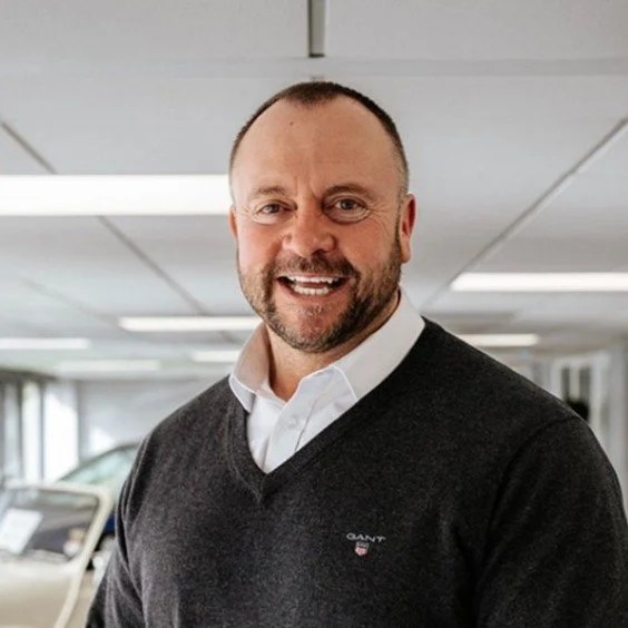 Scott Sibley, Managing Director at Redgate Lodge based in Newcastle. Scott has one site and stocks around 200 vehicles. Redgate Lodge won two Autotrader awards in 2024; Customer Choice Award and Innovation Award.