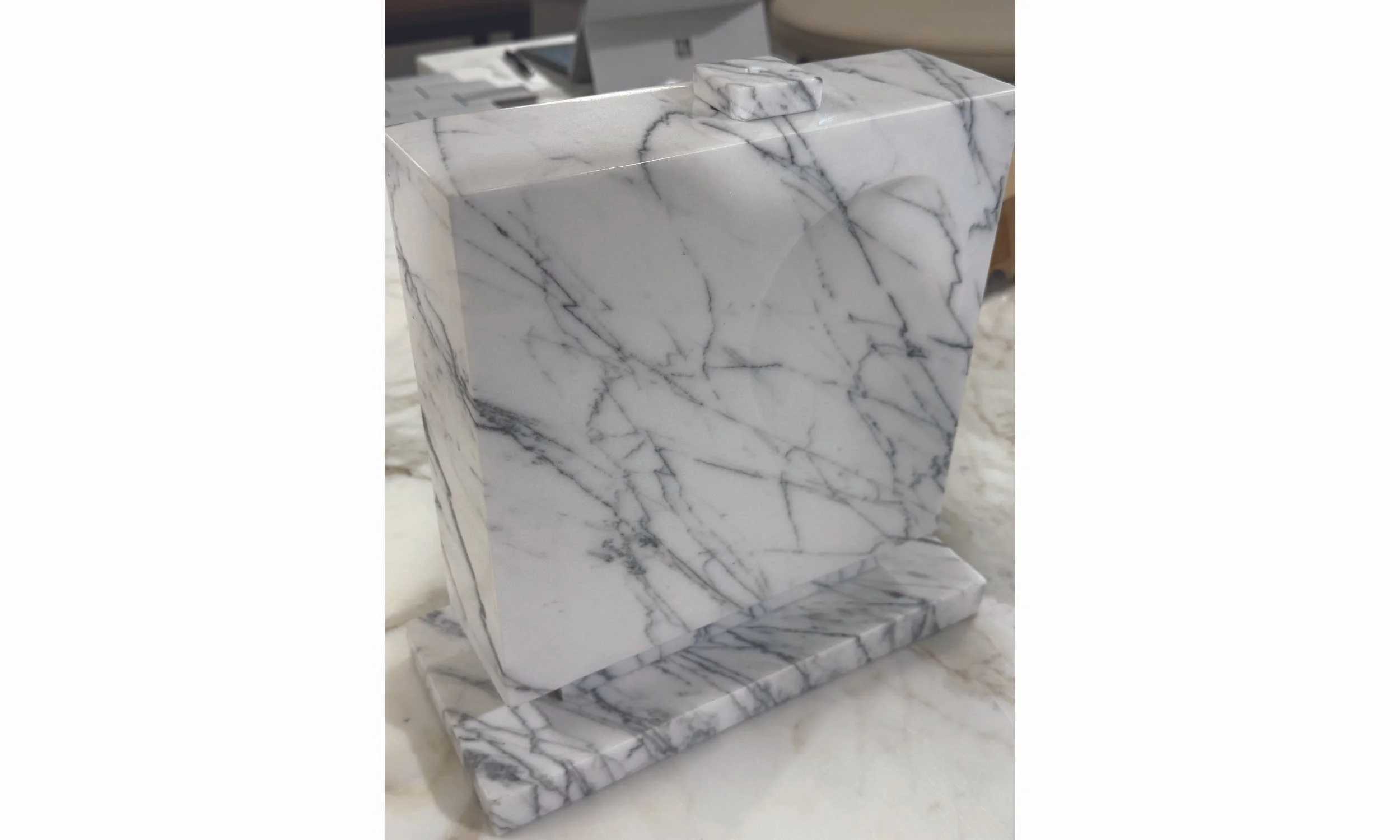 Piazza Lamp Base -  Carrara