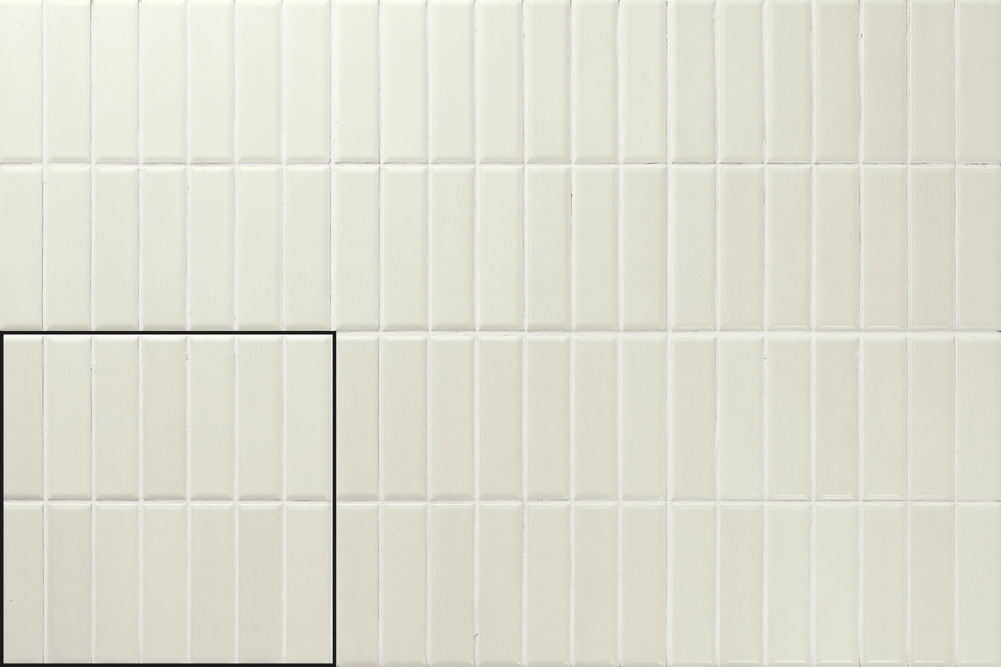 Segments White 8 x 8 x 5/16"