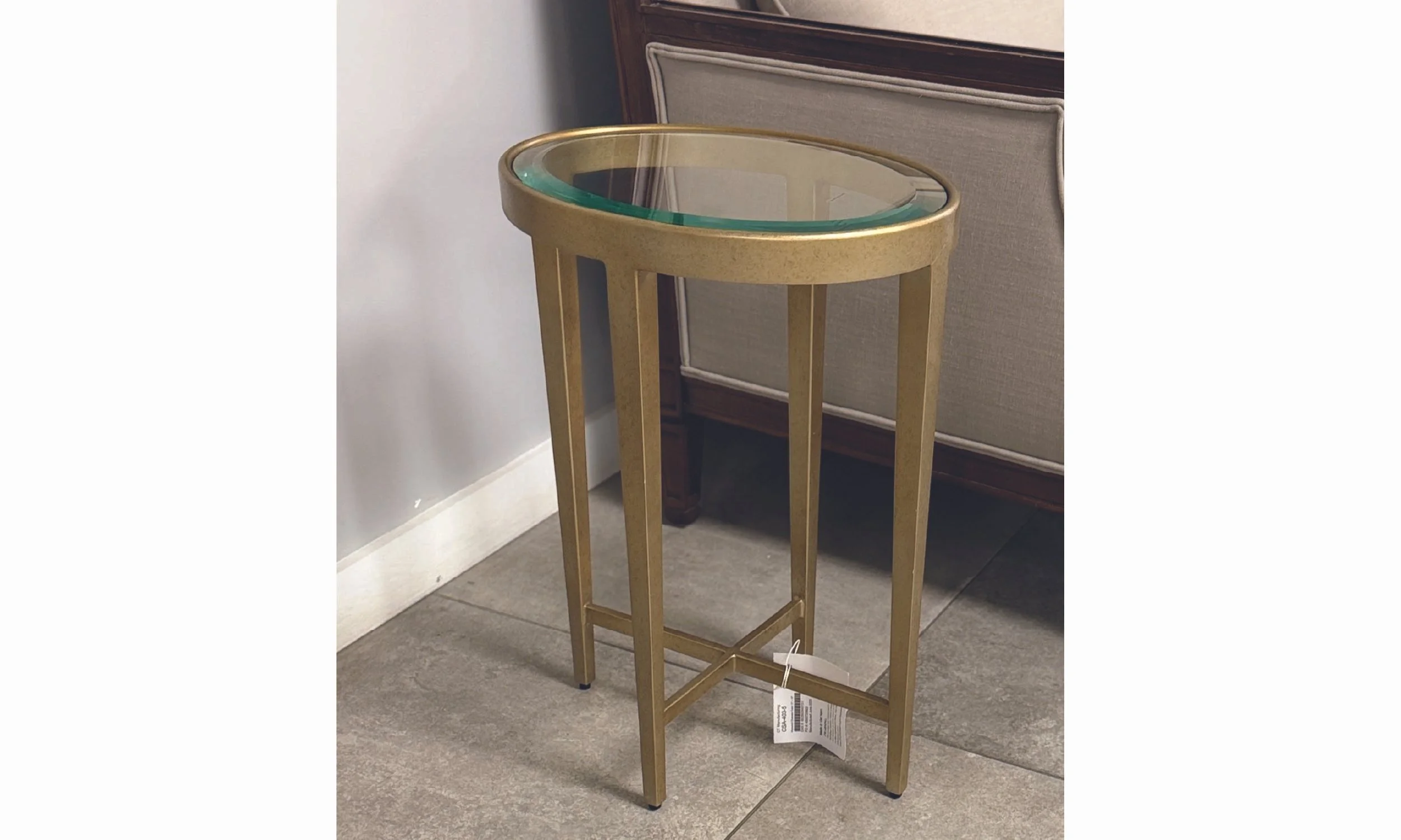 Luxe Side Table - Small Oval