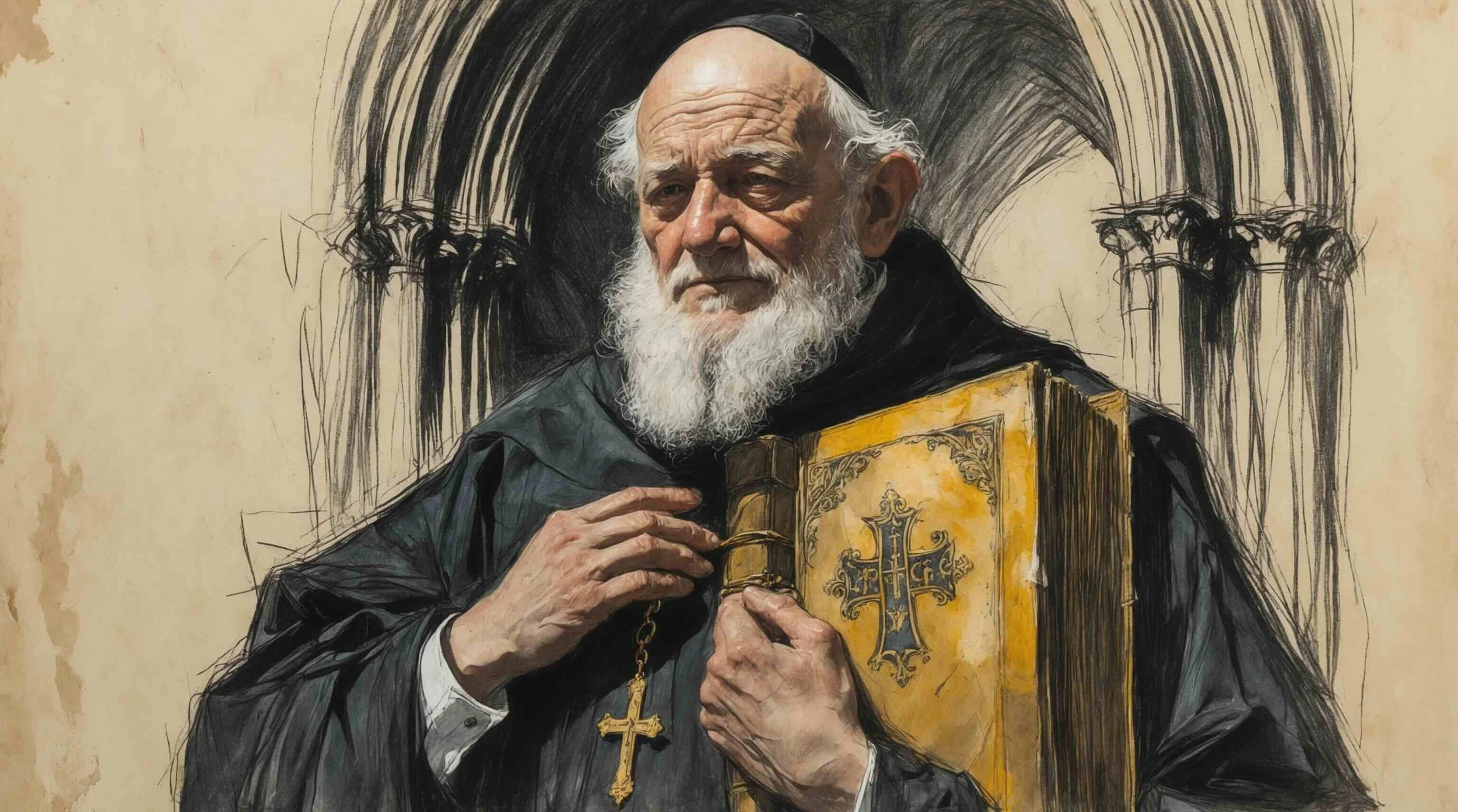 Portrait of the Archbishop of Canterbury in Shakespeare's Henry V