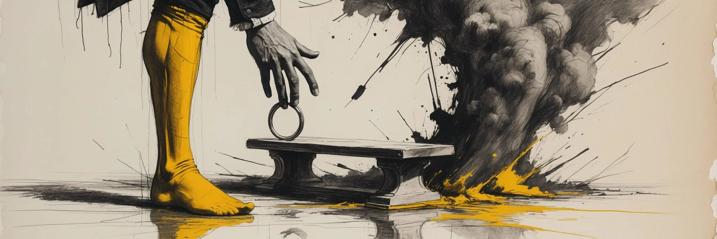 Malvolio picks up a ring in Twelfth Night