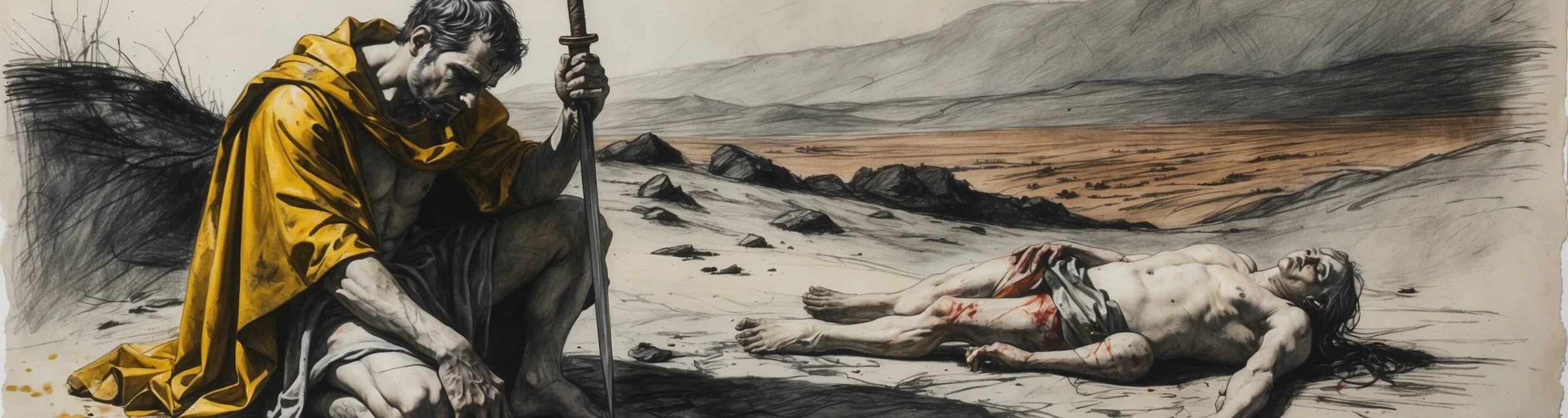 Cassius dies at Philippi.