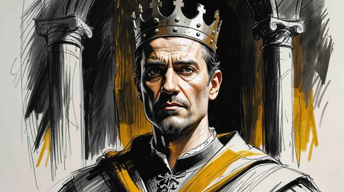King Claudius portrait