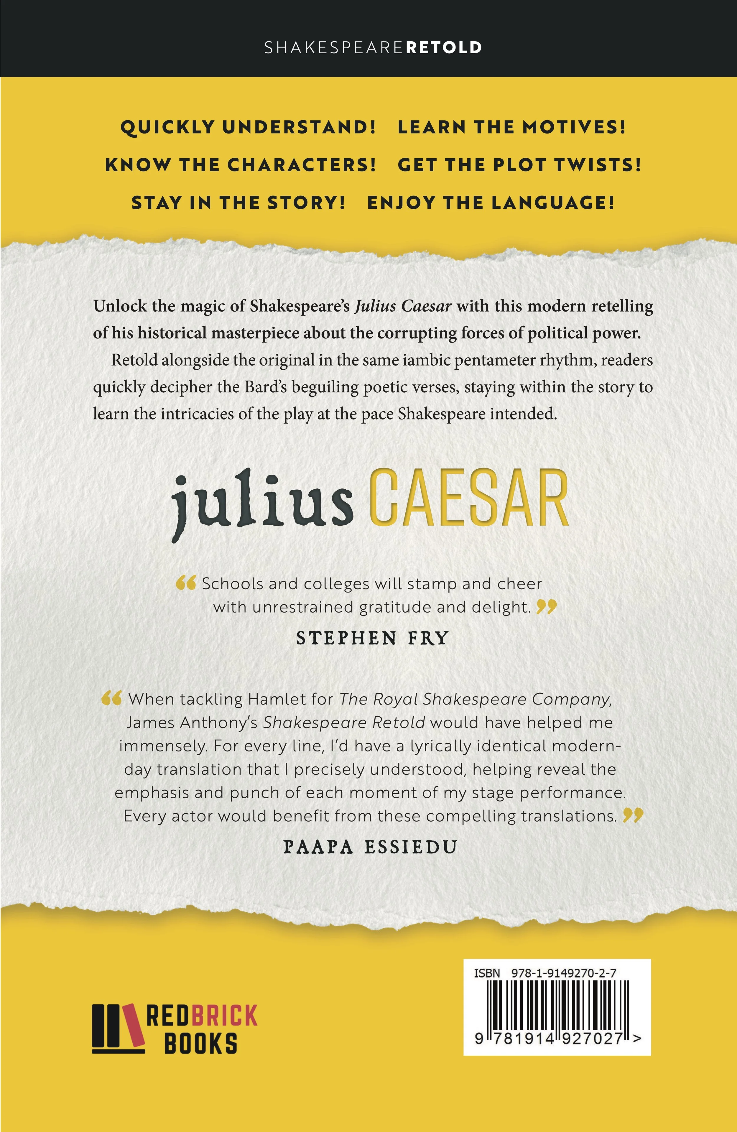 Julius Caesar — Shakespeare Retold