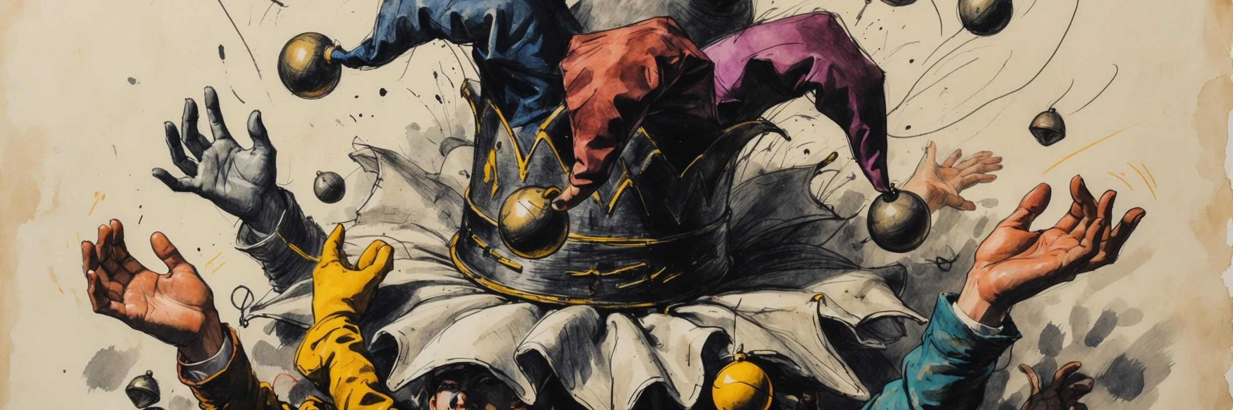 A jester's hat from Twelfth Night