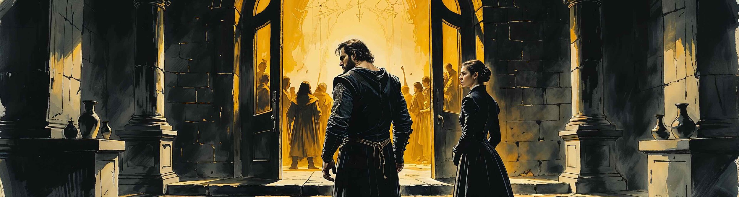 Macbeth ponders murdering King Duncan in Act 1 Scene 7.