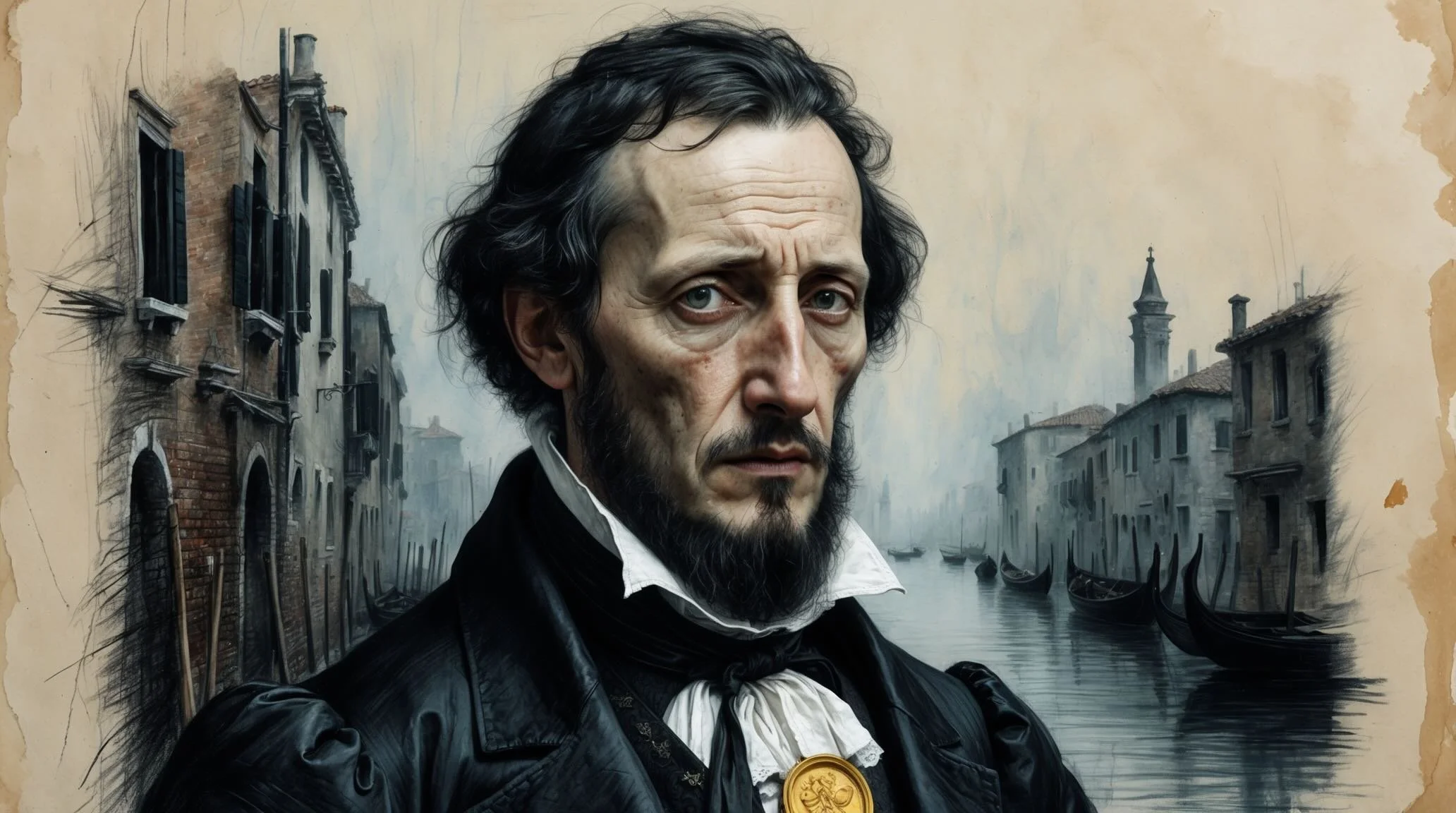 Portrait of Antonio, The Merchant of Venice.