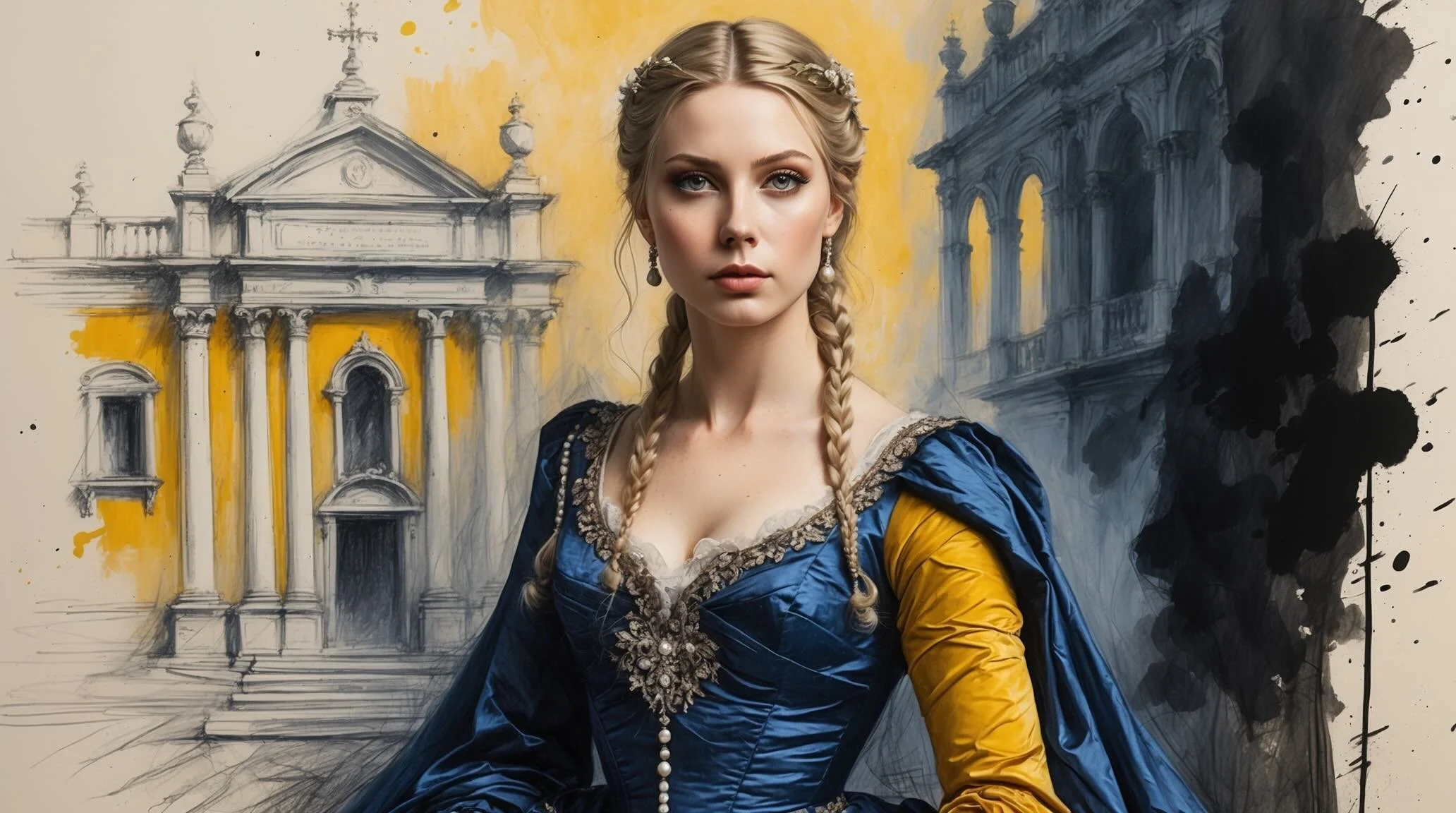 Profile image of Desdemona from Shakespeare's Othello.