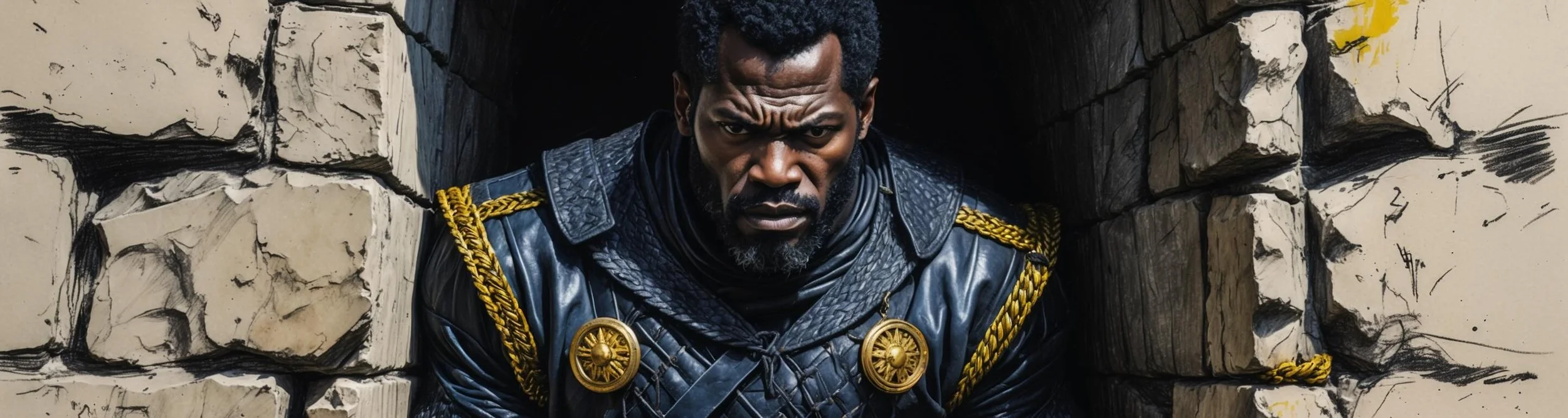 Othello is in a furious rage.