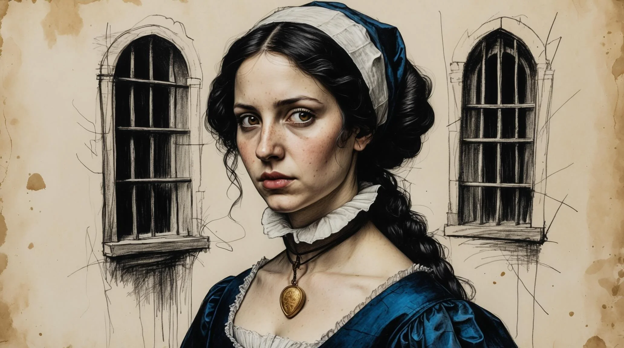 Portrait of Jessica from The Merchant of Venice