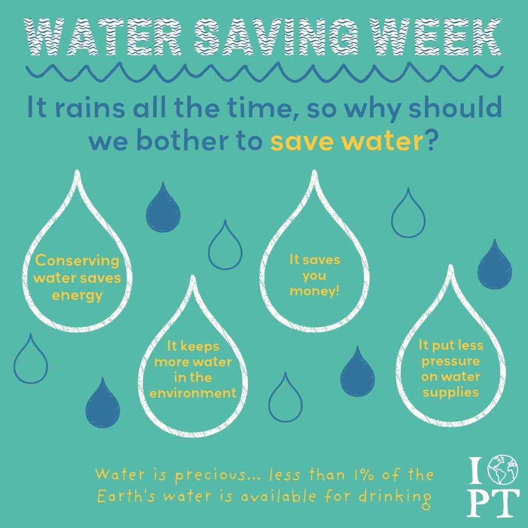 WATER 🌱 More often than not, we look outside the window and it's raining! So why should we bother to save water in the UK? 

Believe it or not, water is previous.... ALL humans, animals and plants need it to survive yet less than 1% of the Earth's w
