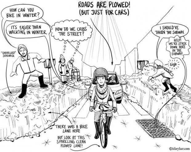 Winter Riding with Ladies