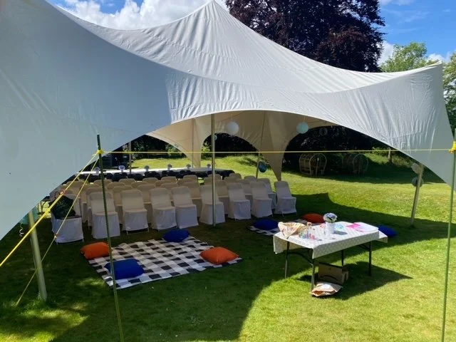 All ready for the first naming cermony of the year.