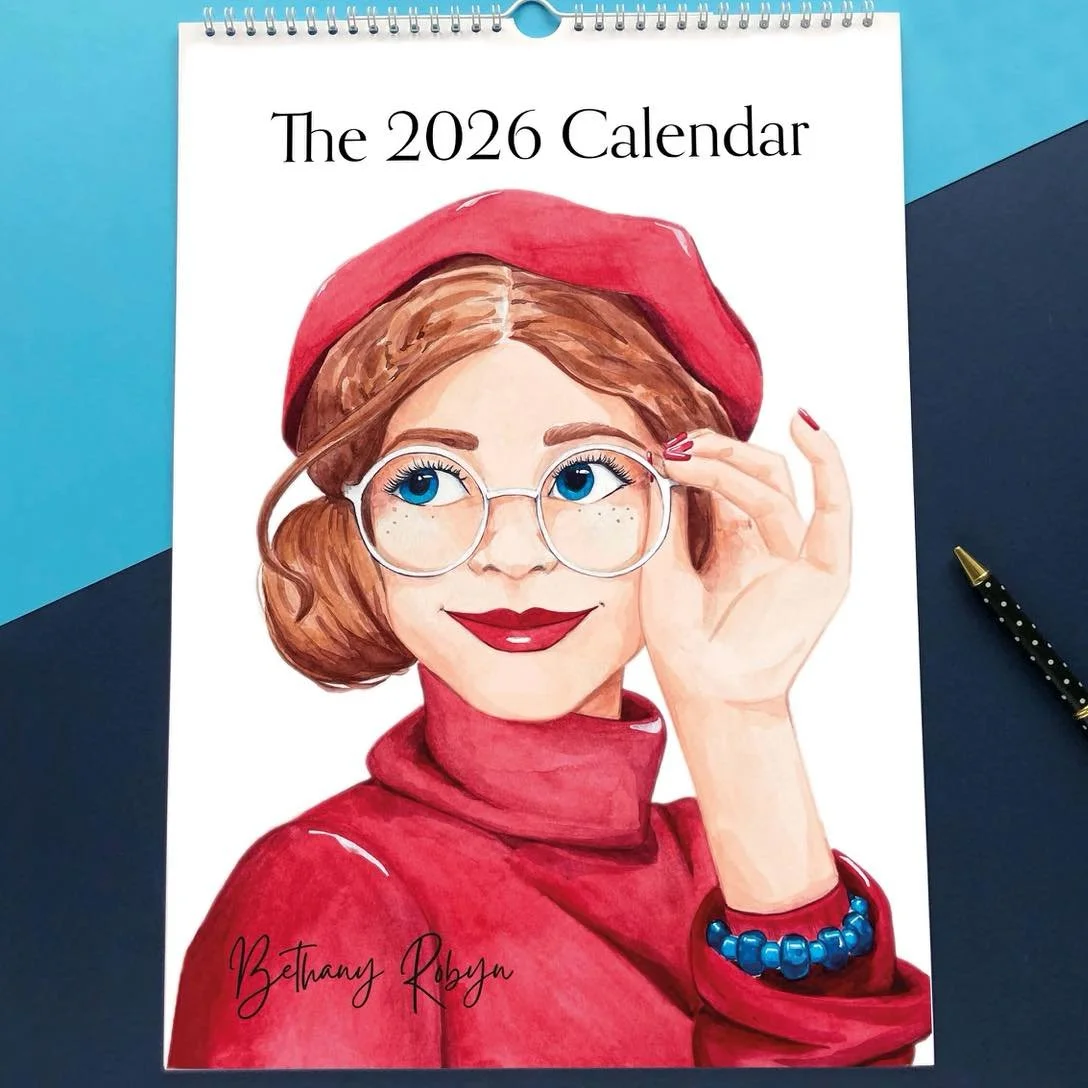 My 2026 Calendars are available to pre-order π
I’ve got to admit I’m feeling pretty smug βΊοΈ this is the first time I’ve finished my calendar illustrations before the end of October, let alone created the calendar! 
If you’d l