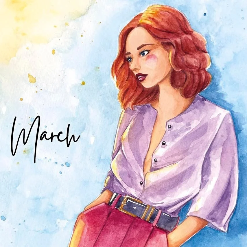 My March girl is far too nonchalant for such a sunny World Book Day, or Wild Book Day, as my daughter likes to call it!
📚📚
#watercolour #watercolourartist #watercolourpainting #watercolourart #watercolorpainting #watercolourillustration #springstyl